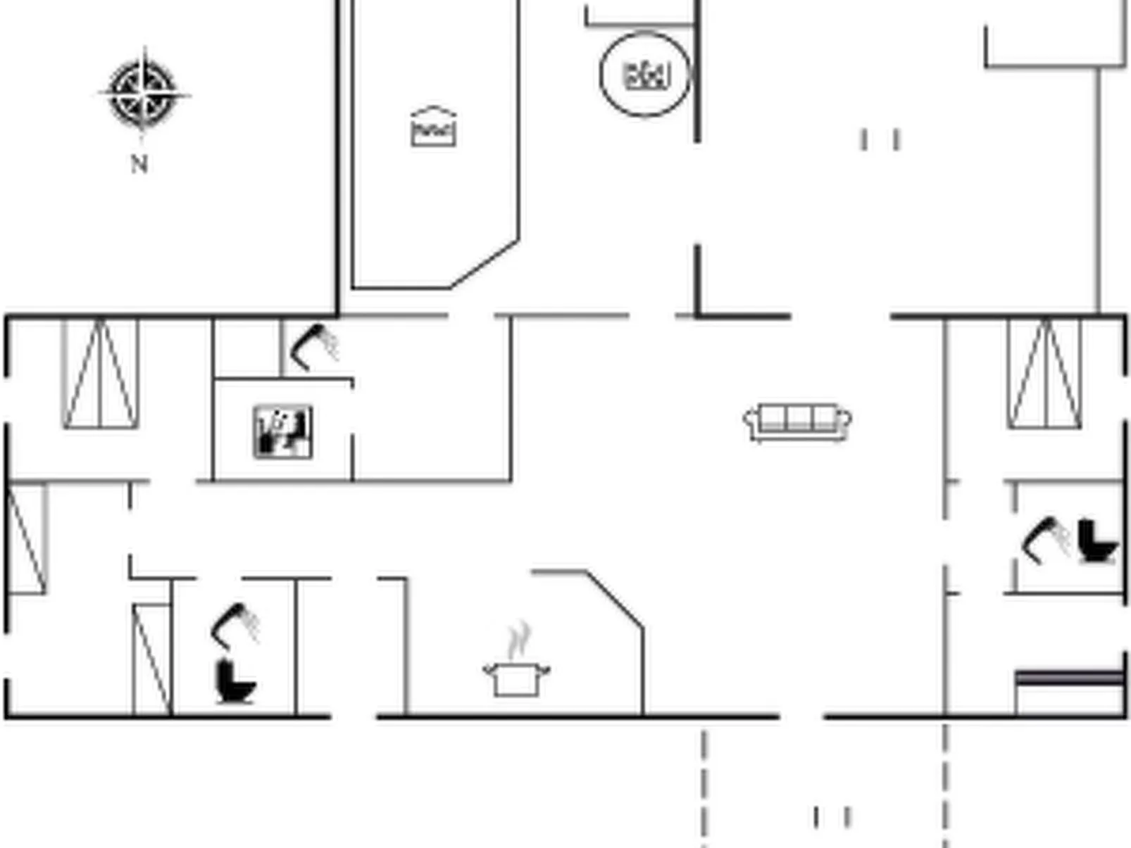 "Naya" - 2.5km from the sea-Inside
