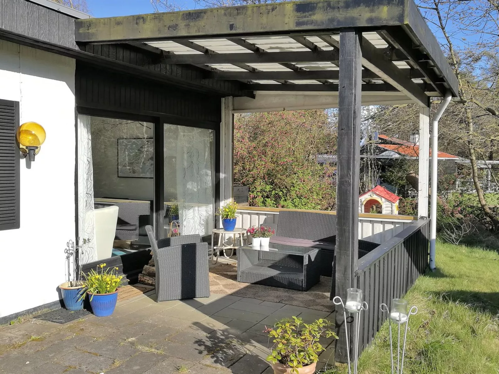 "Gadde" - 1km from the sea-Dehors