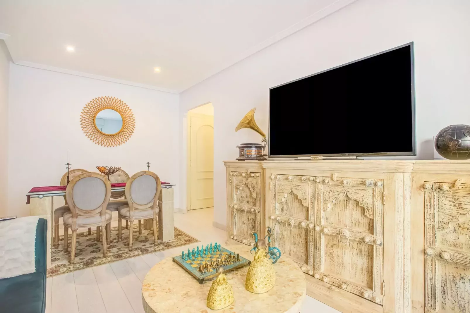Apartamento en Cimadevilla-Living room