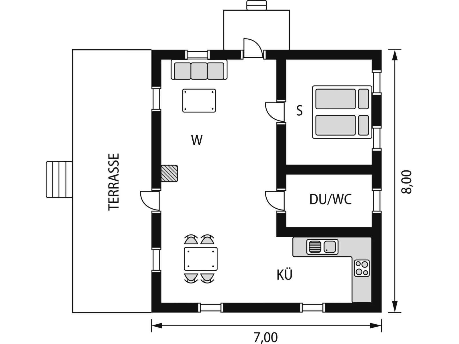Kjuge Nya Huset-Inside