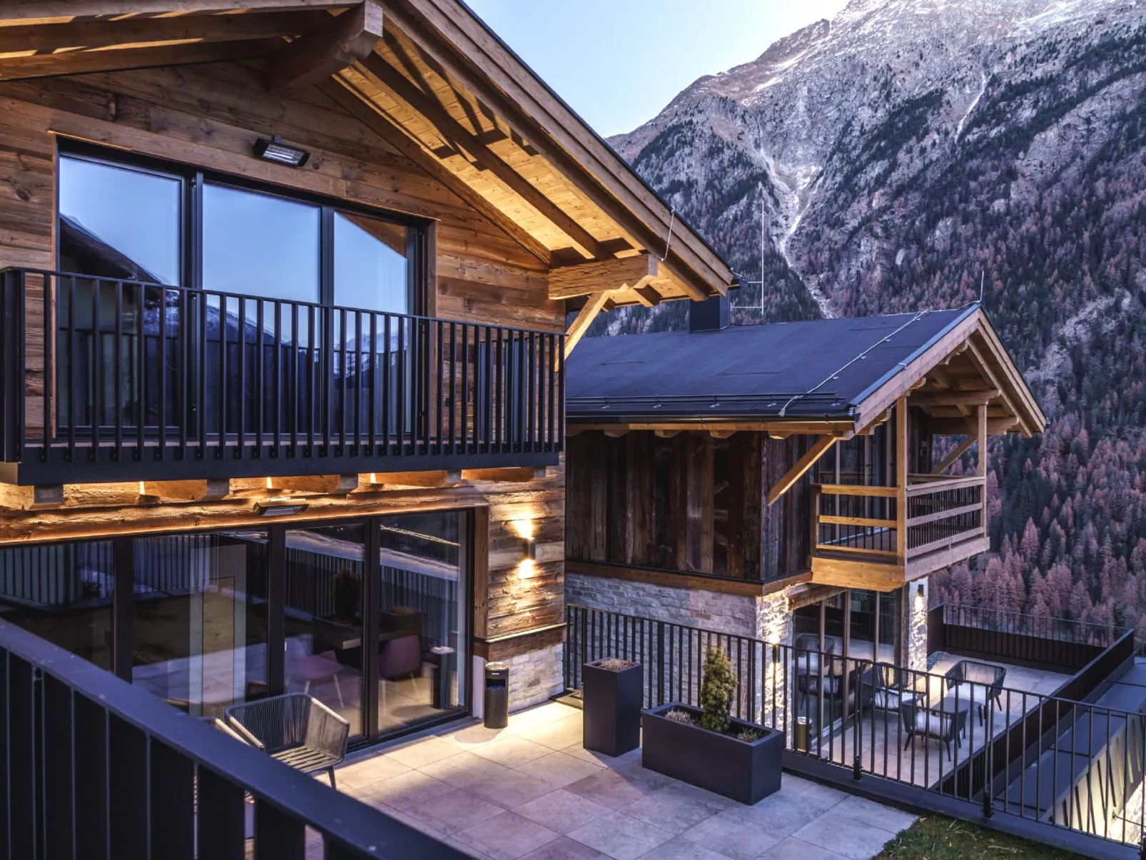 Jagd - Chalet-Draußen