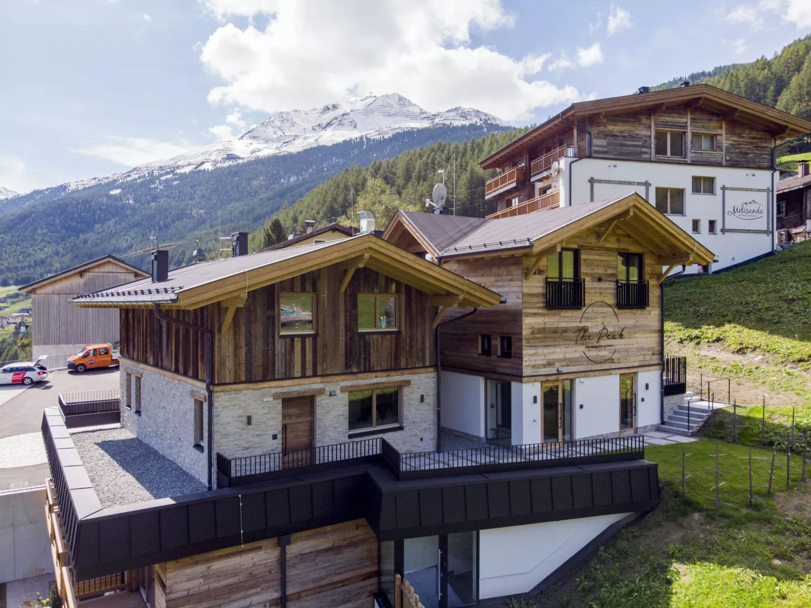 Jagd - Chalet-Draußen