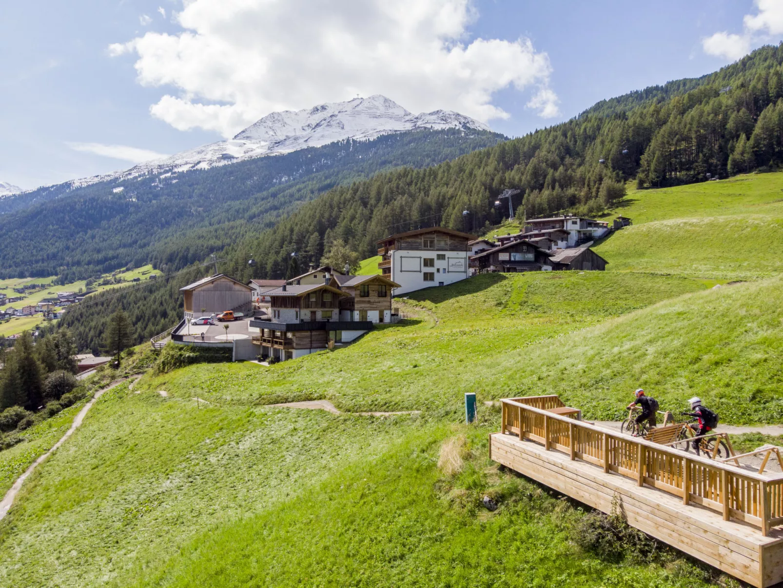 Jagd - Chalet-Draußen