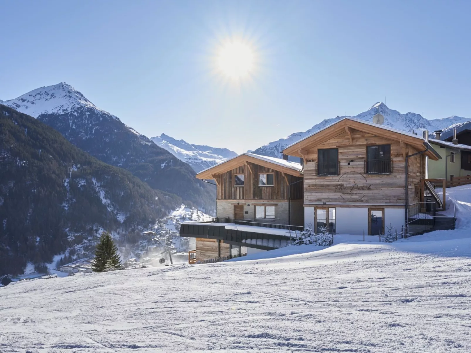 Jagd - Chalet-Draußen