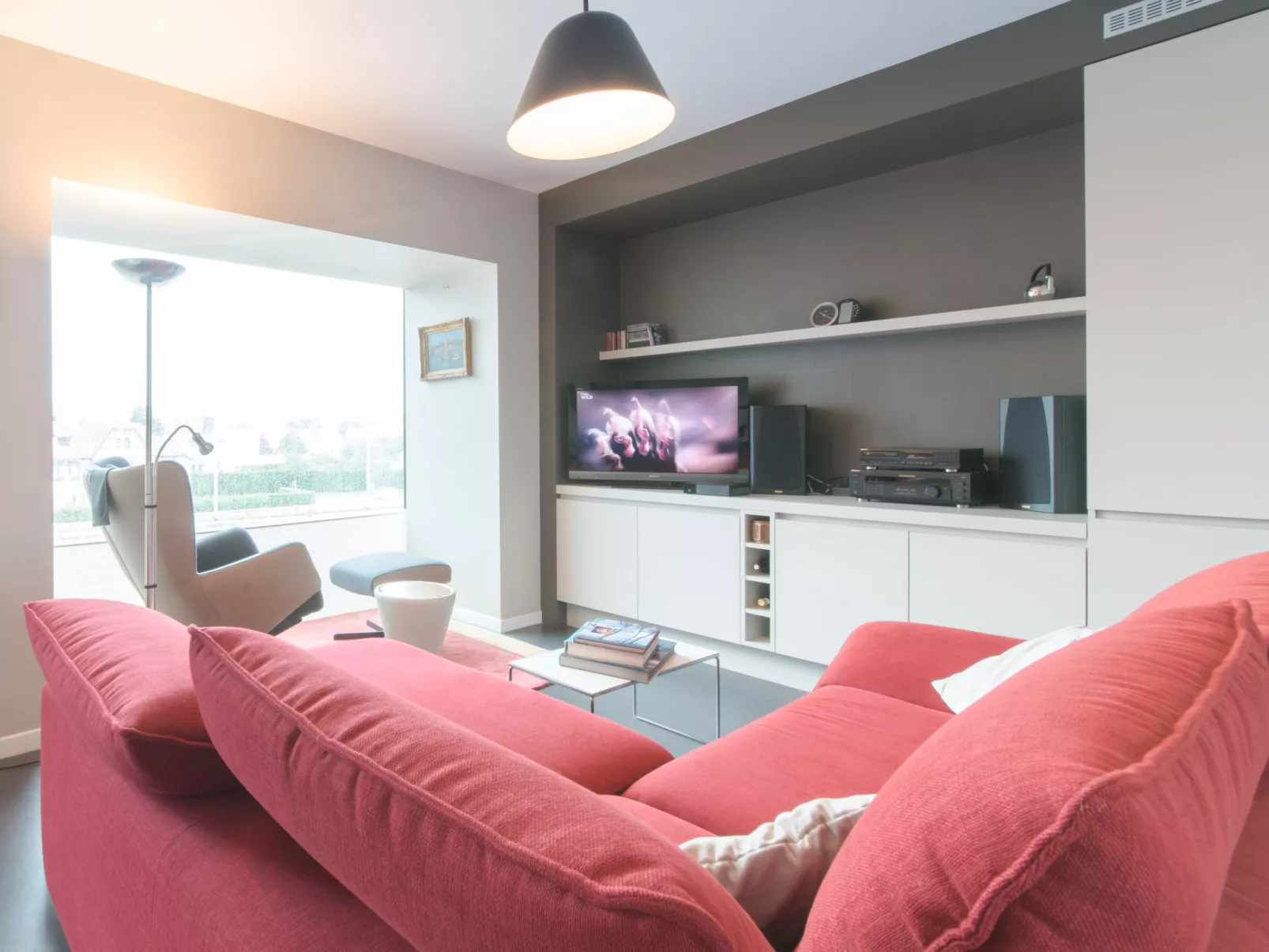 Turquoise duplex appartment-Drinnen