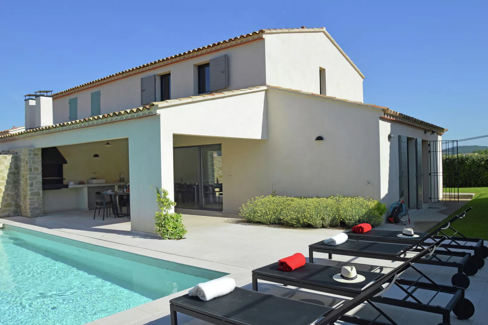 Villa Provatoux-Exterior summer