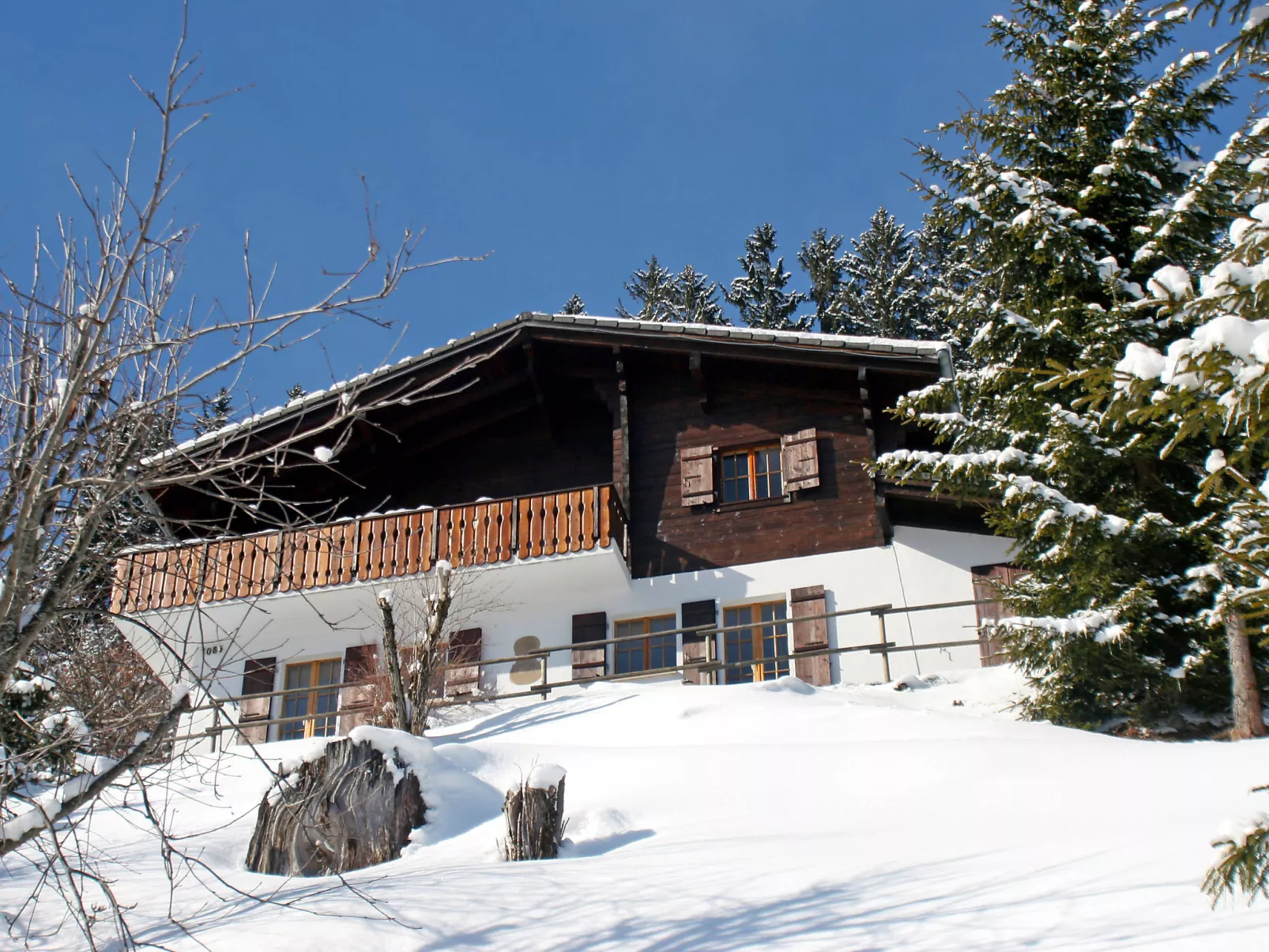 Chalet Les 3 Marmottes-Draußen