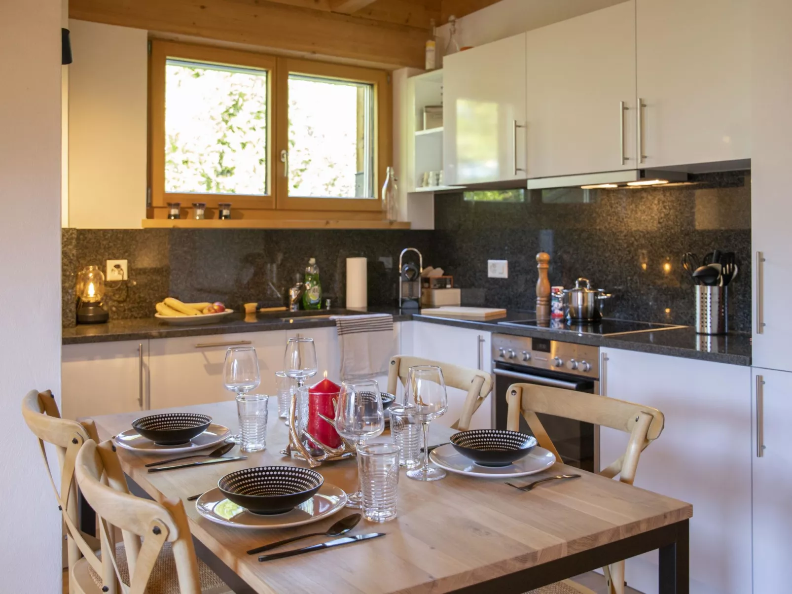 Chalet Sans Soucis-Drinnen