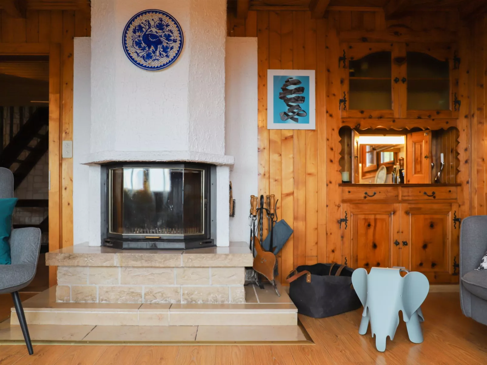 Chalet Les Rochers Blancs-Dedans