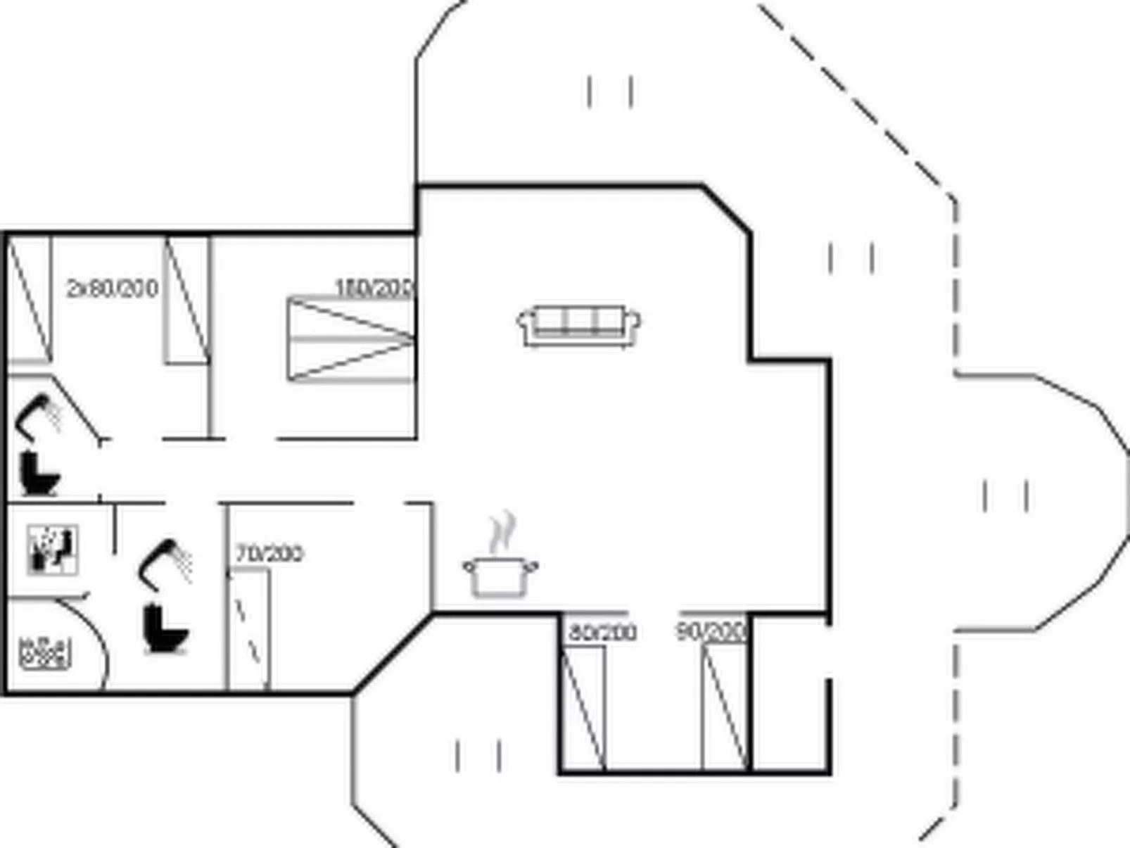 "Nafne" - 500m from the sea-Inside