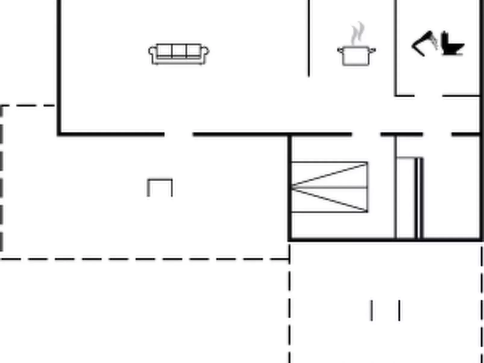 "Asmod" - 300m from the sea-Drinnen