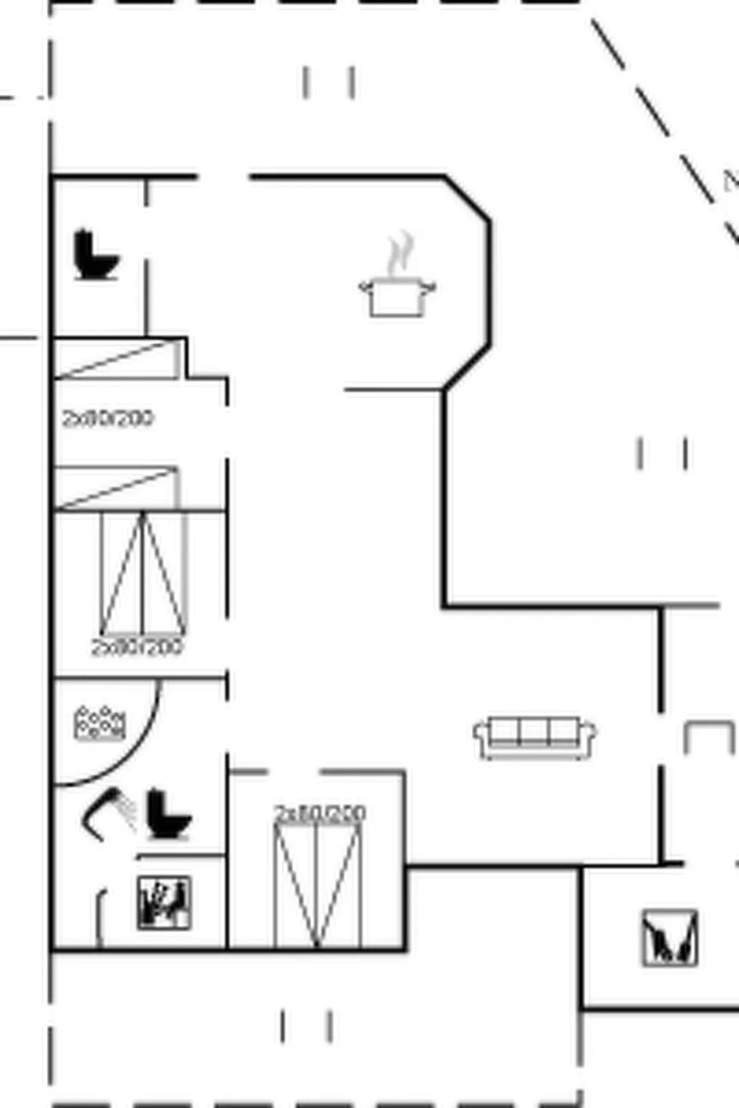 "Chrisse" - 550m from the sea-Inside
