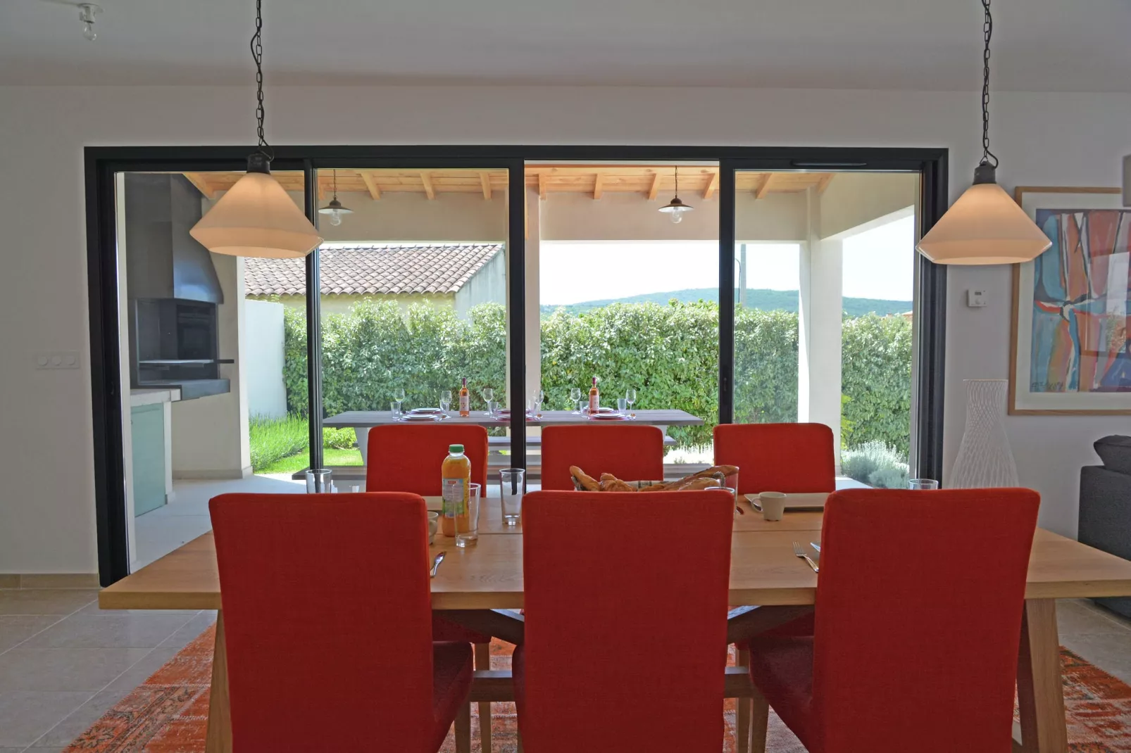 Villa Les Arts-Dining room