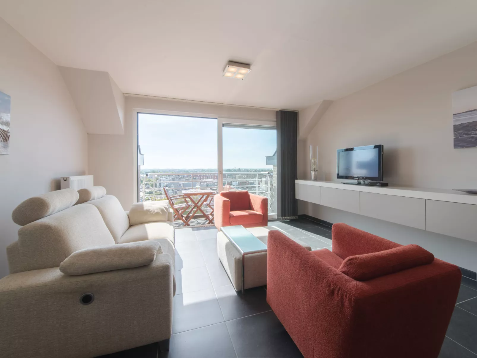 Skyview with parking and balcony-Inside
