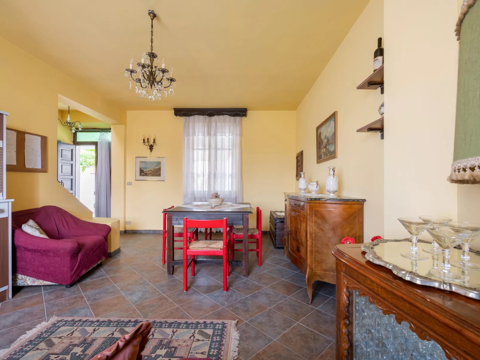 Casa della Peschiera-Drinnen