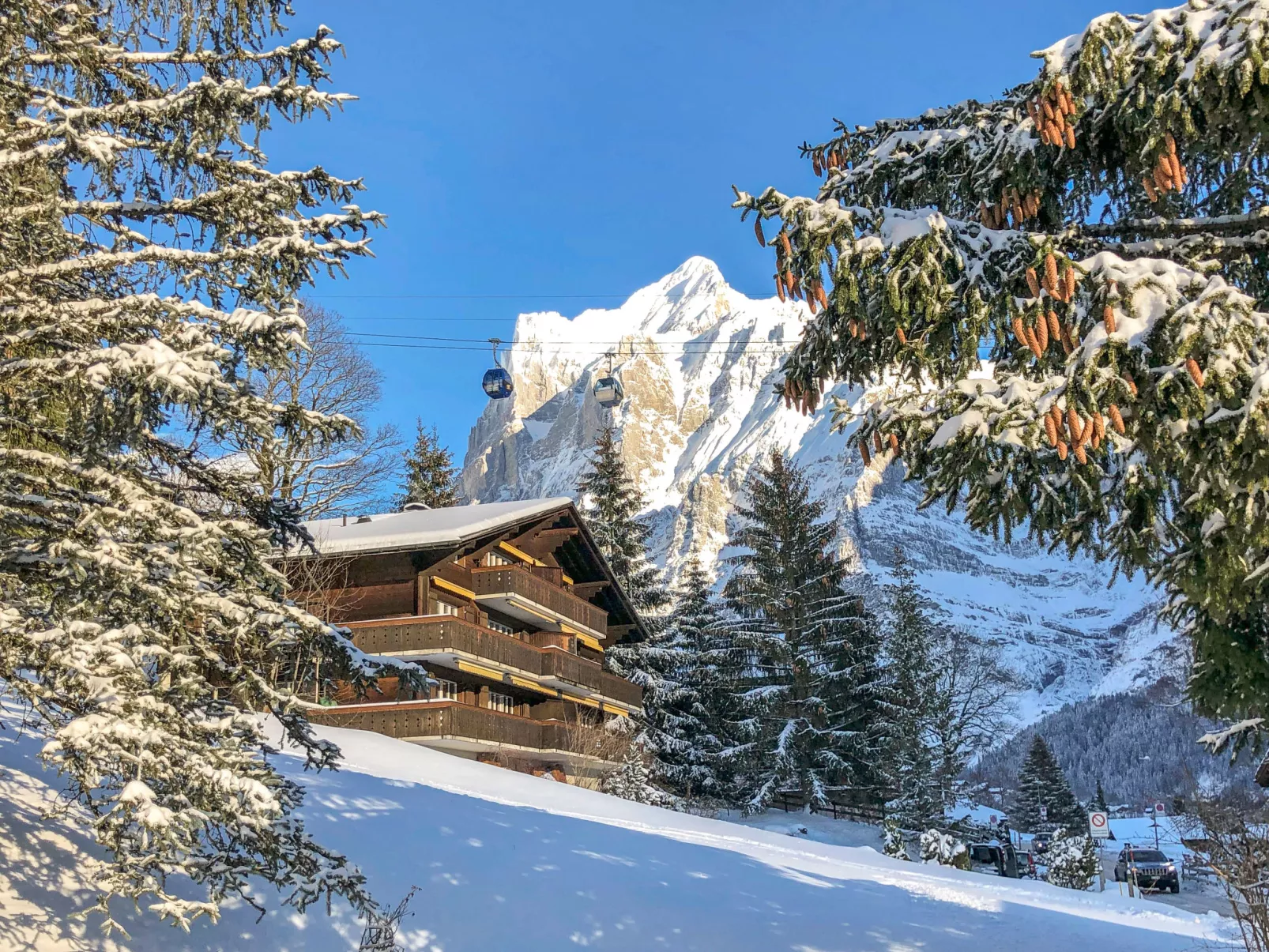 Chalet Bodmisunne-Outside