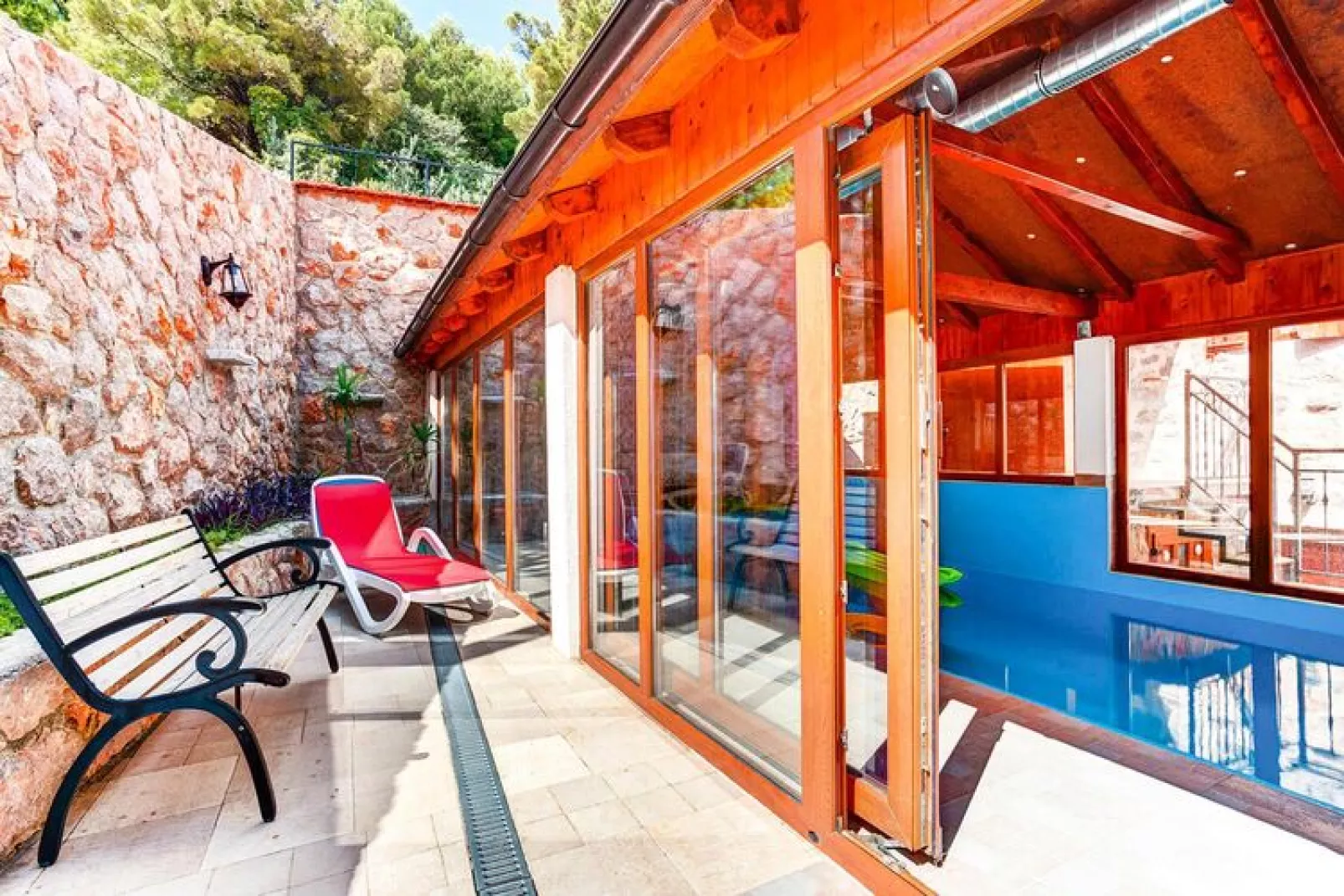 Holiday home Jucinovi Dvori Starigrad PaklenicaVilla ca 150 qm für 12 Personen-Terrasse