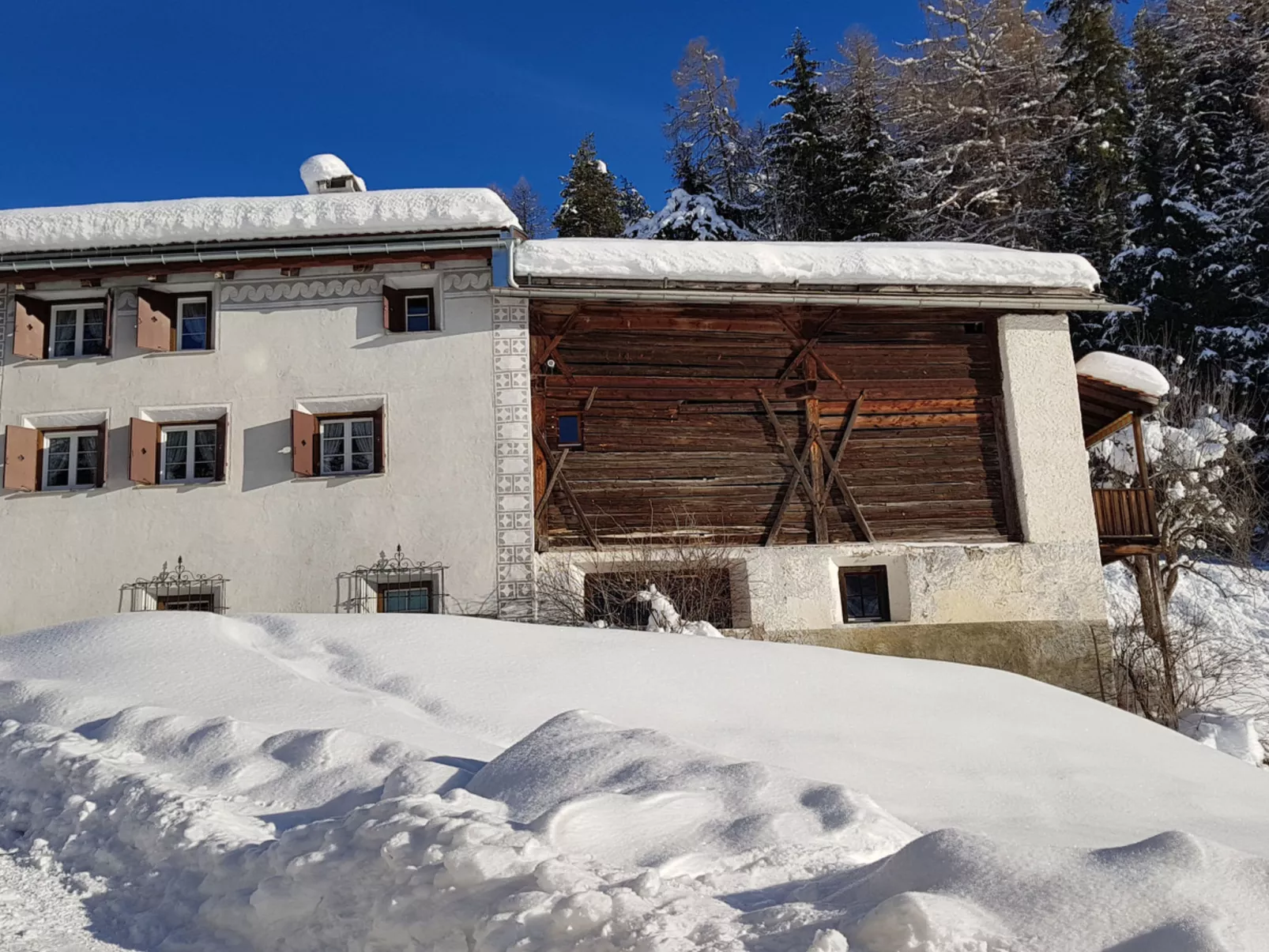 Ferienhaus Haus Guardamunt-Dedans
