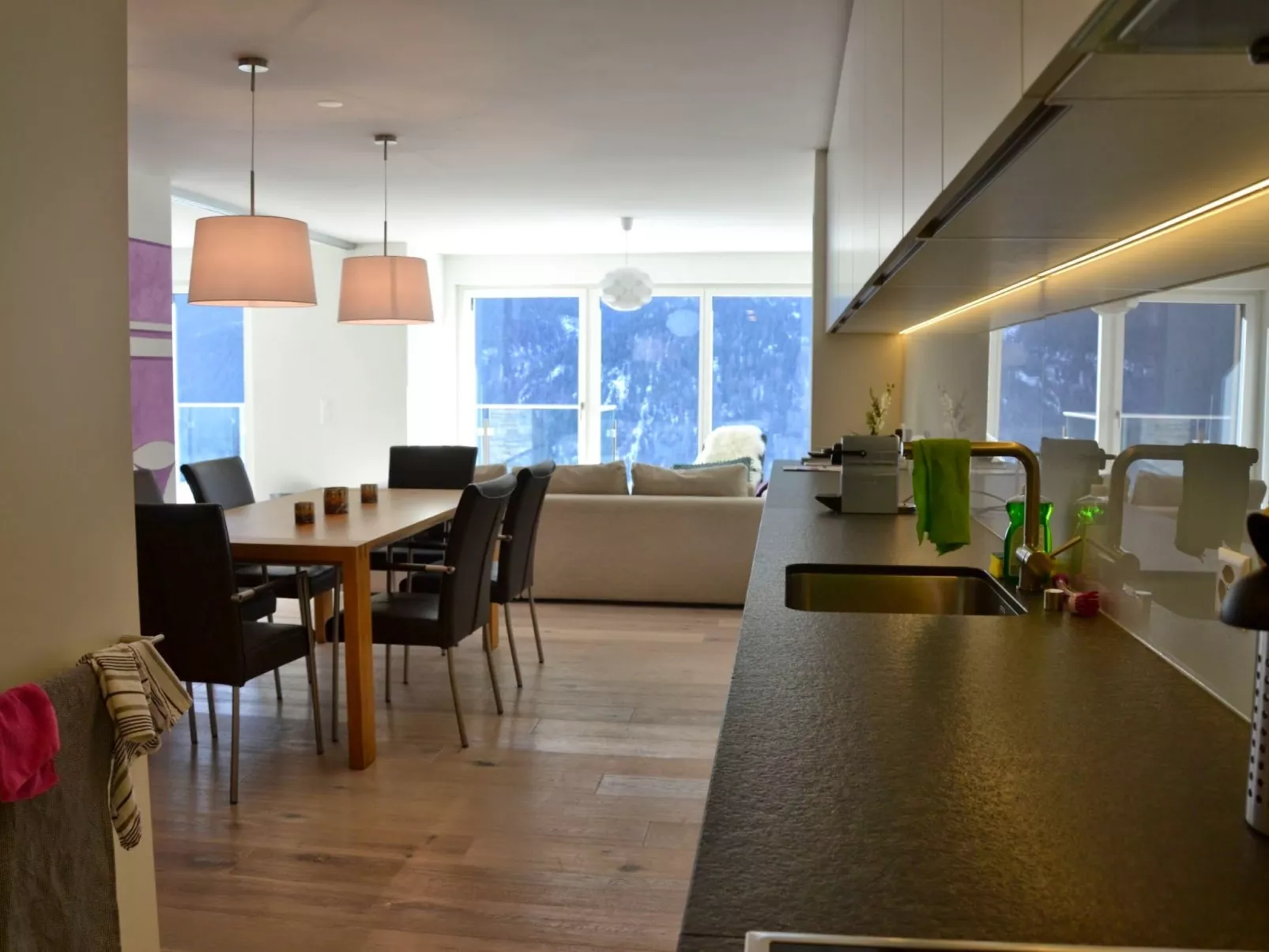 Ferienwohnung PANORAMA LODGE-Inside