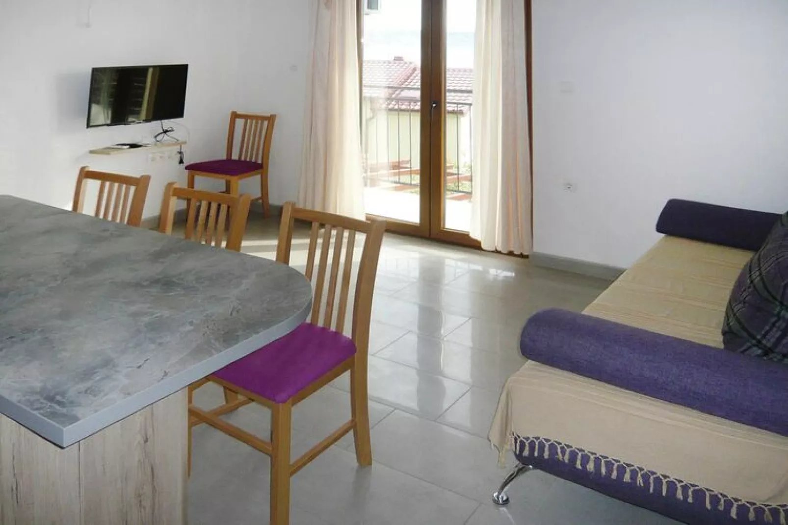 Apartments Seaview, Starigrad Paklenica-A6-Living room