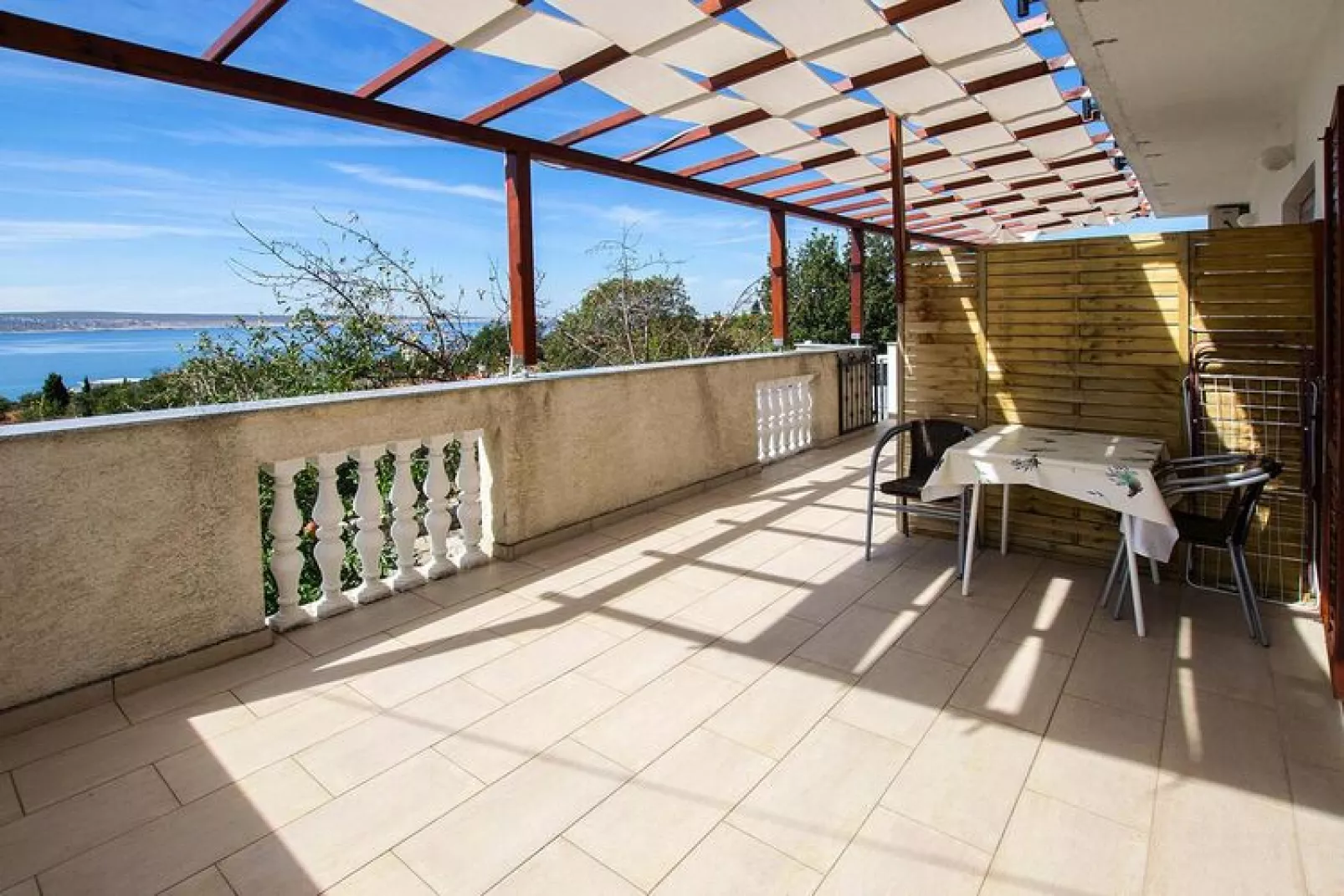 Apartments Seaview, Starigrad Paklenica-A6-Terrace