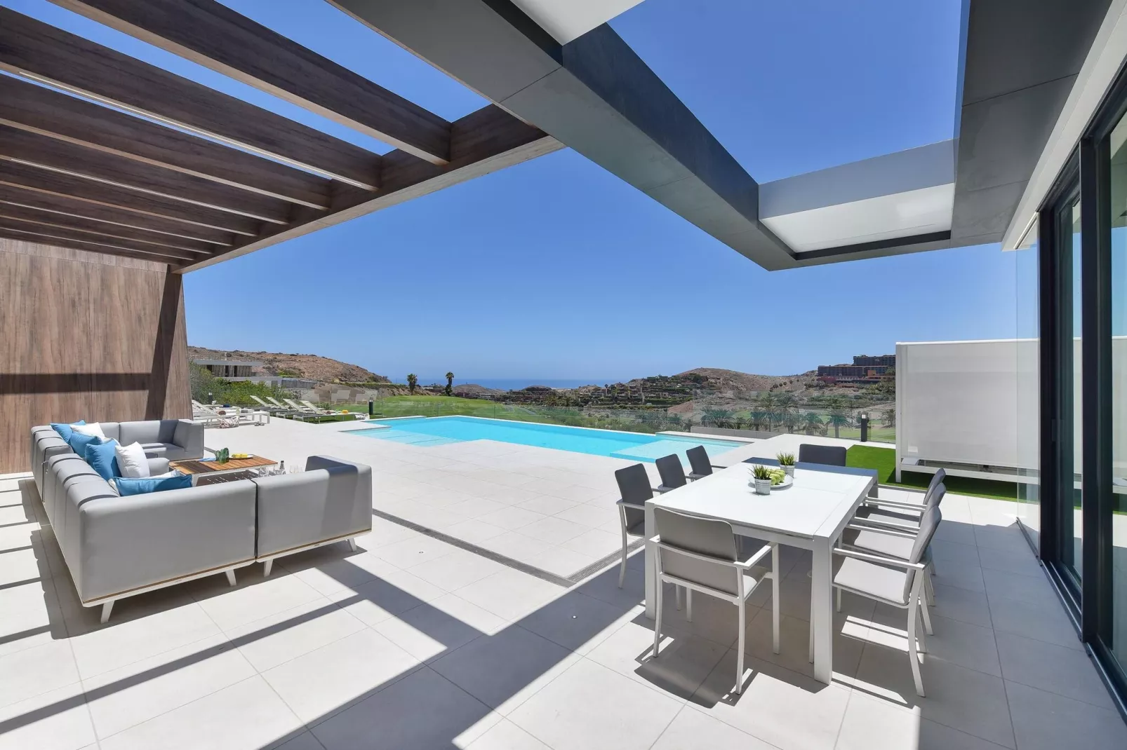 VILLA SUNSET VILLA 12 pax-Balcon-terrasse
