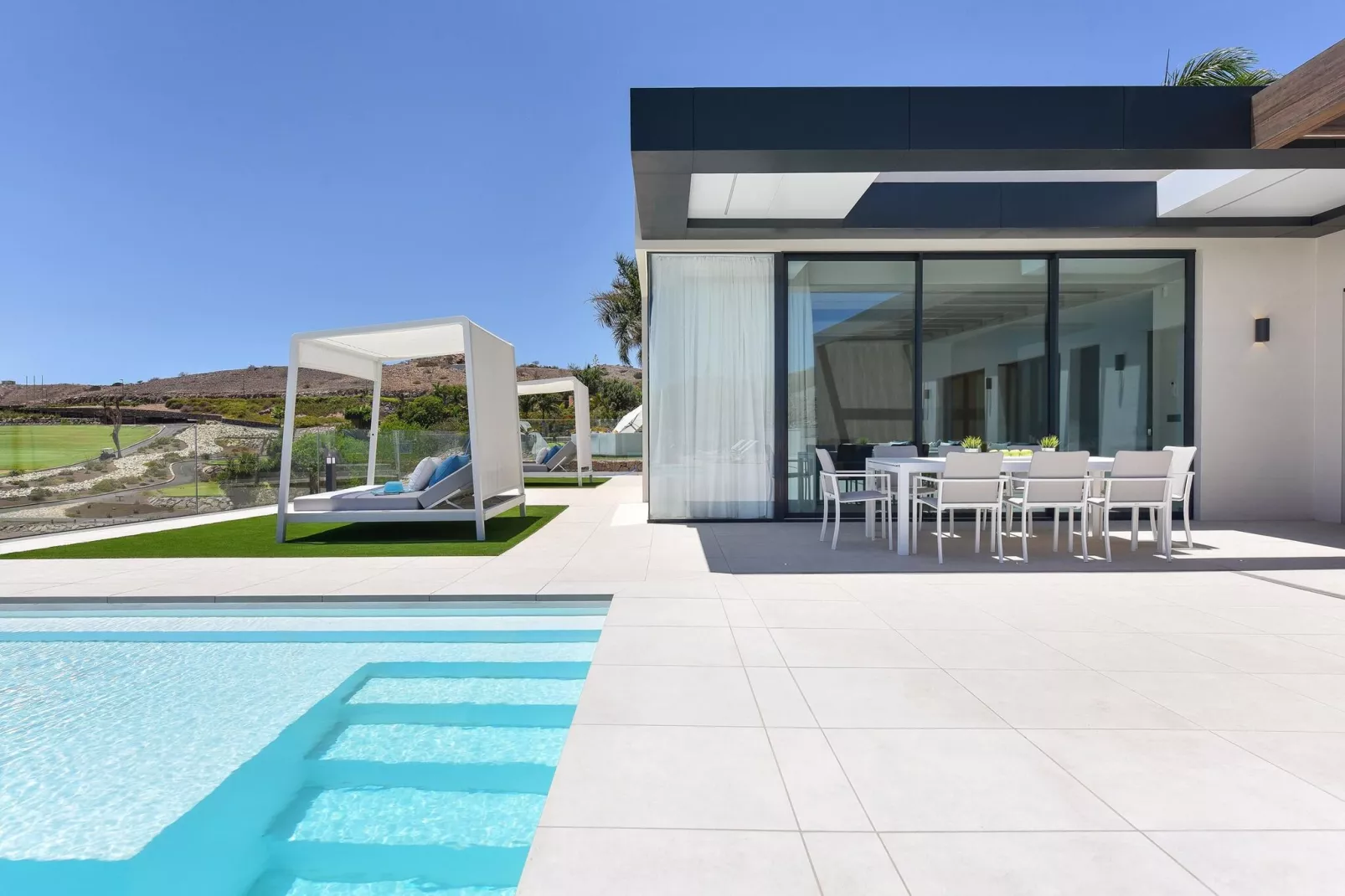 VILLA SUNSET VILLA 12 pax-Extérieur été