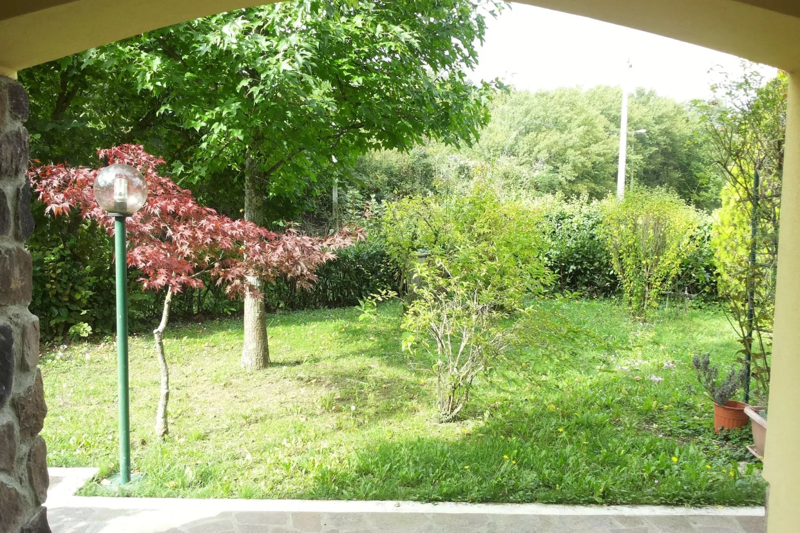 Casa Via Pieve-Gardens summer