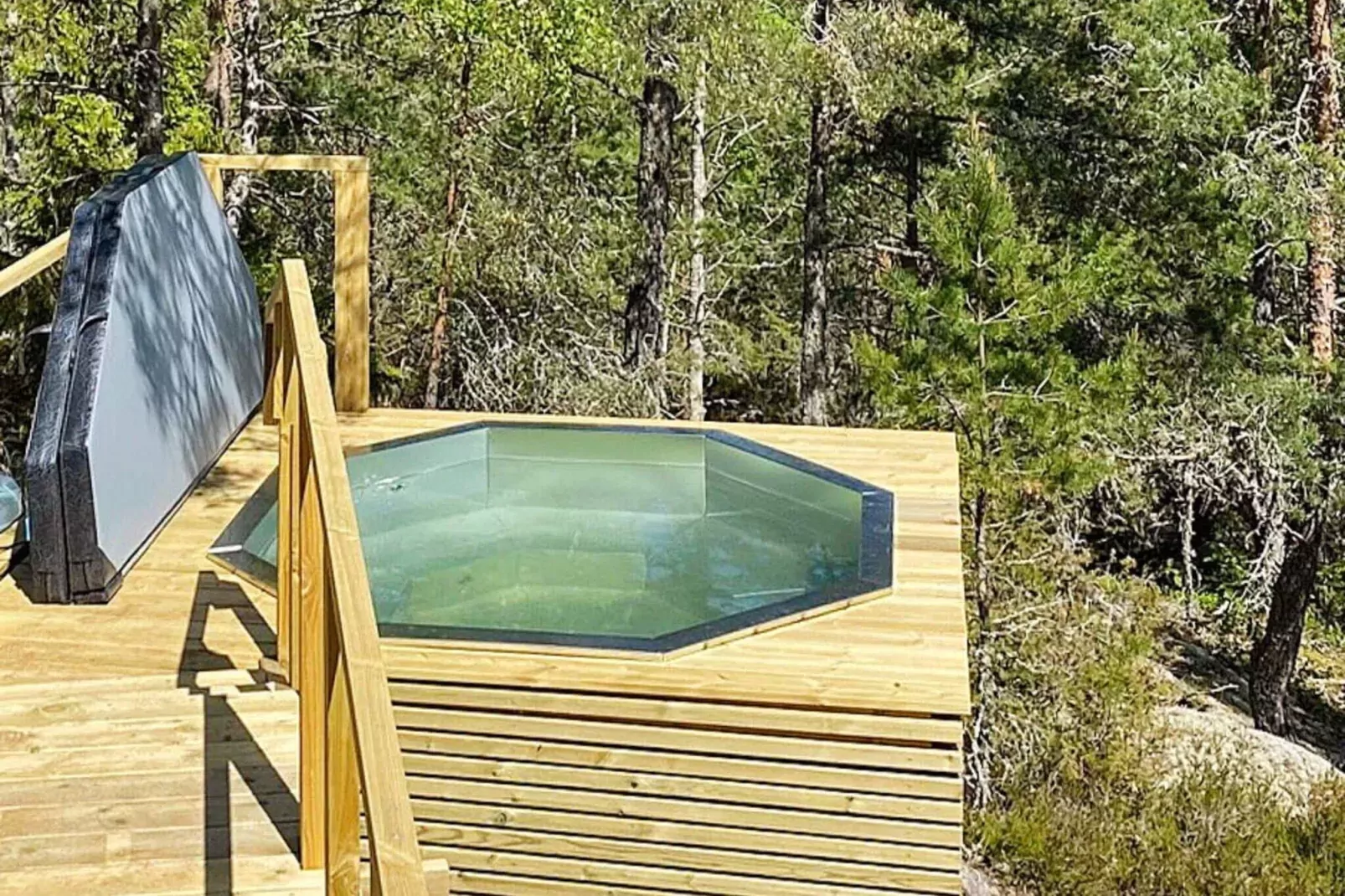 4 Personen Ferienhaus in ÅKERSBERGA-Schwimmbad