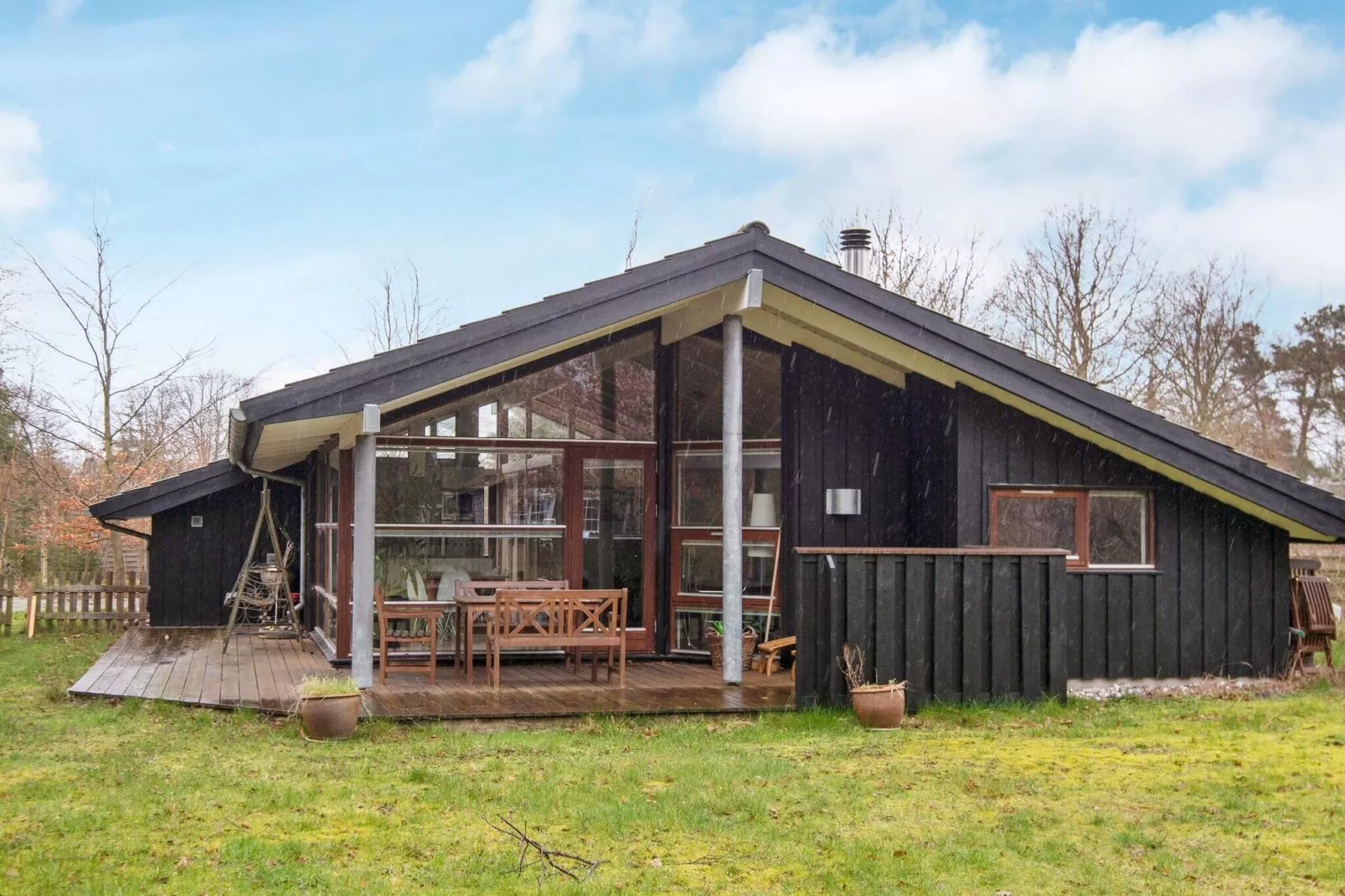 8 Personen Ferienhaus in Glesborg-Im Freien