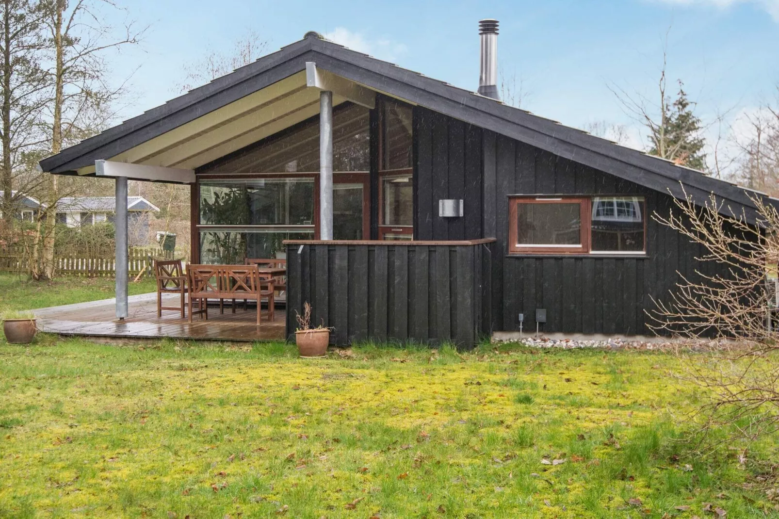 8 Personen Ferienhaus in Glesborg-Aussicht
