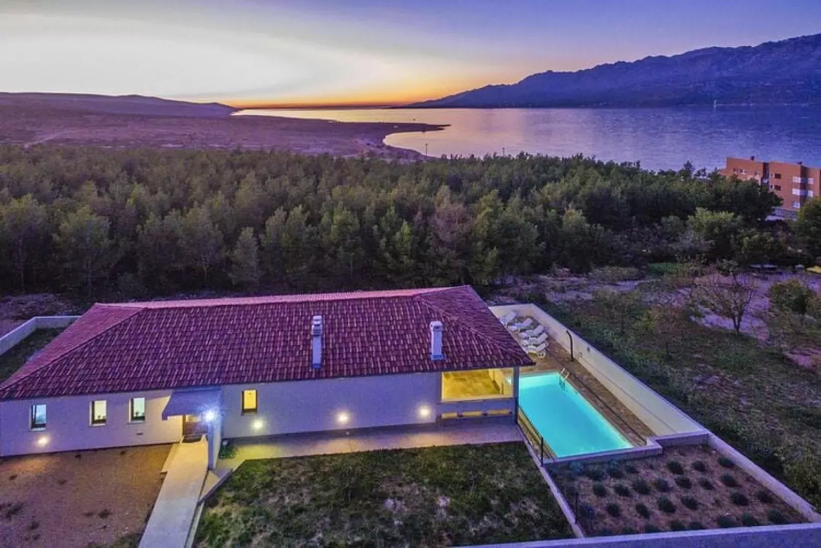 Villa in Rovanjska mit Pool SD-93 FH ca 185 qm für 8 Pers-Pool