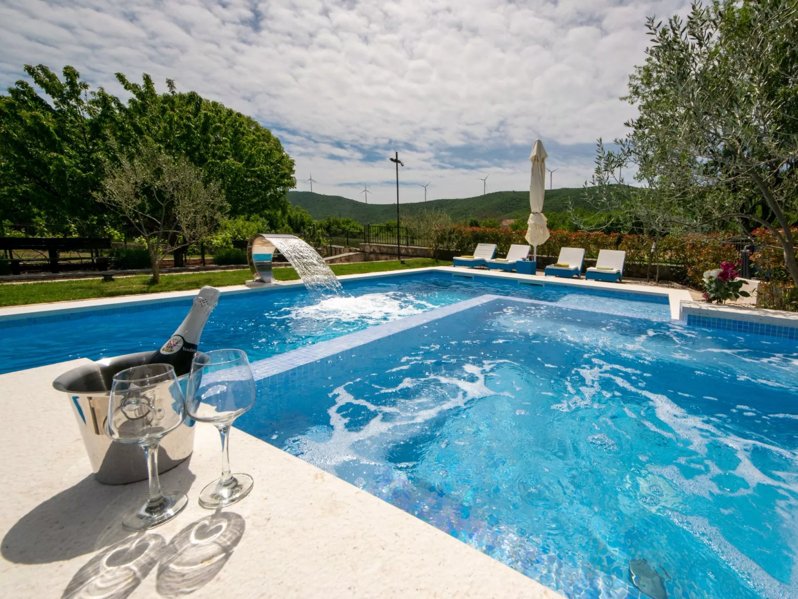 Villa Dalmatica moderna-Dehors