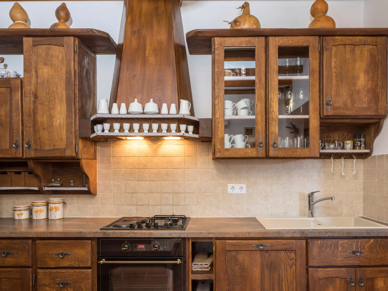 Villa Dalmatica moderna-Dedans