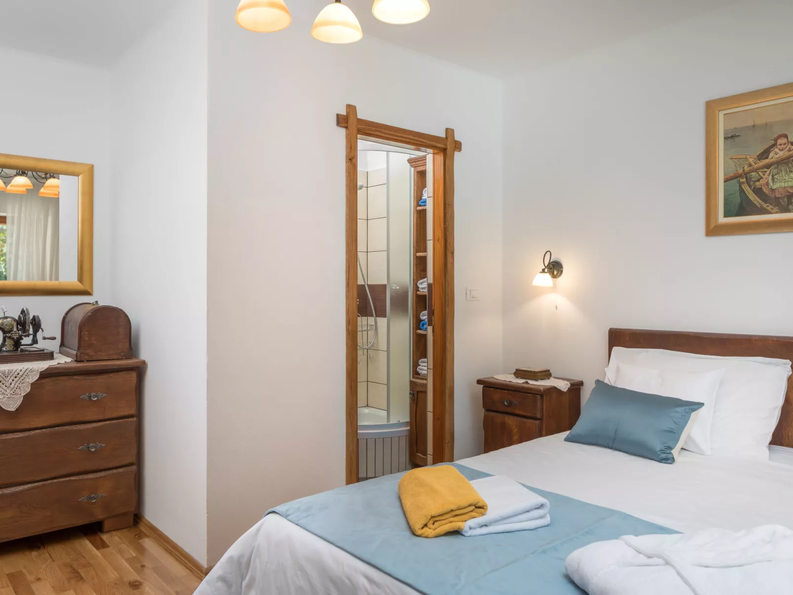 Villa Dalmatica moderna-Dedans