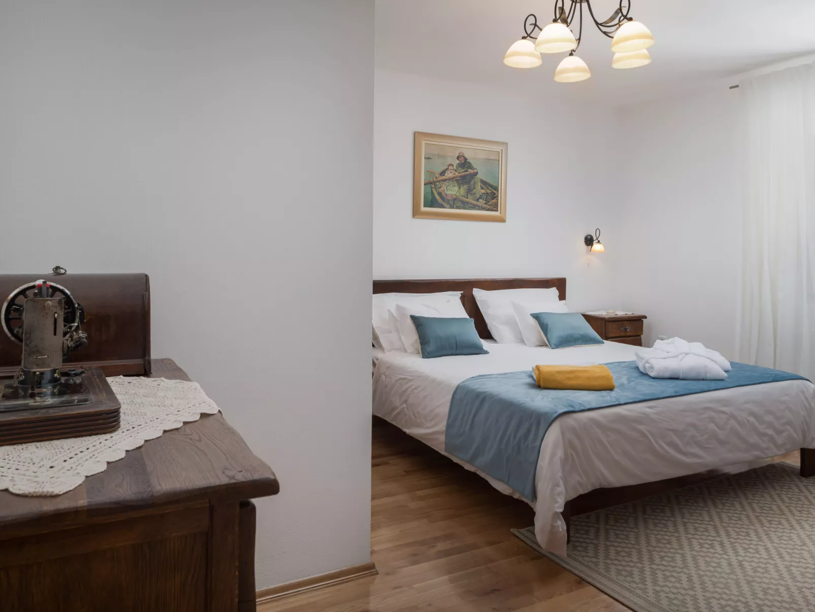 Villa Dalmatica moderna-Dedans