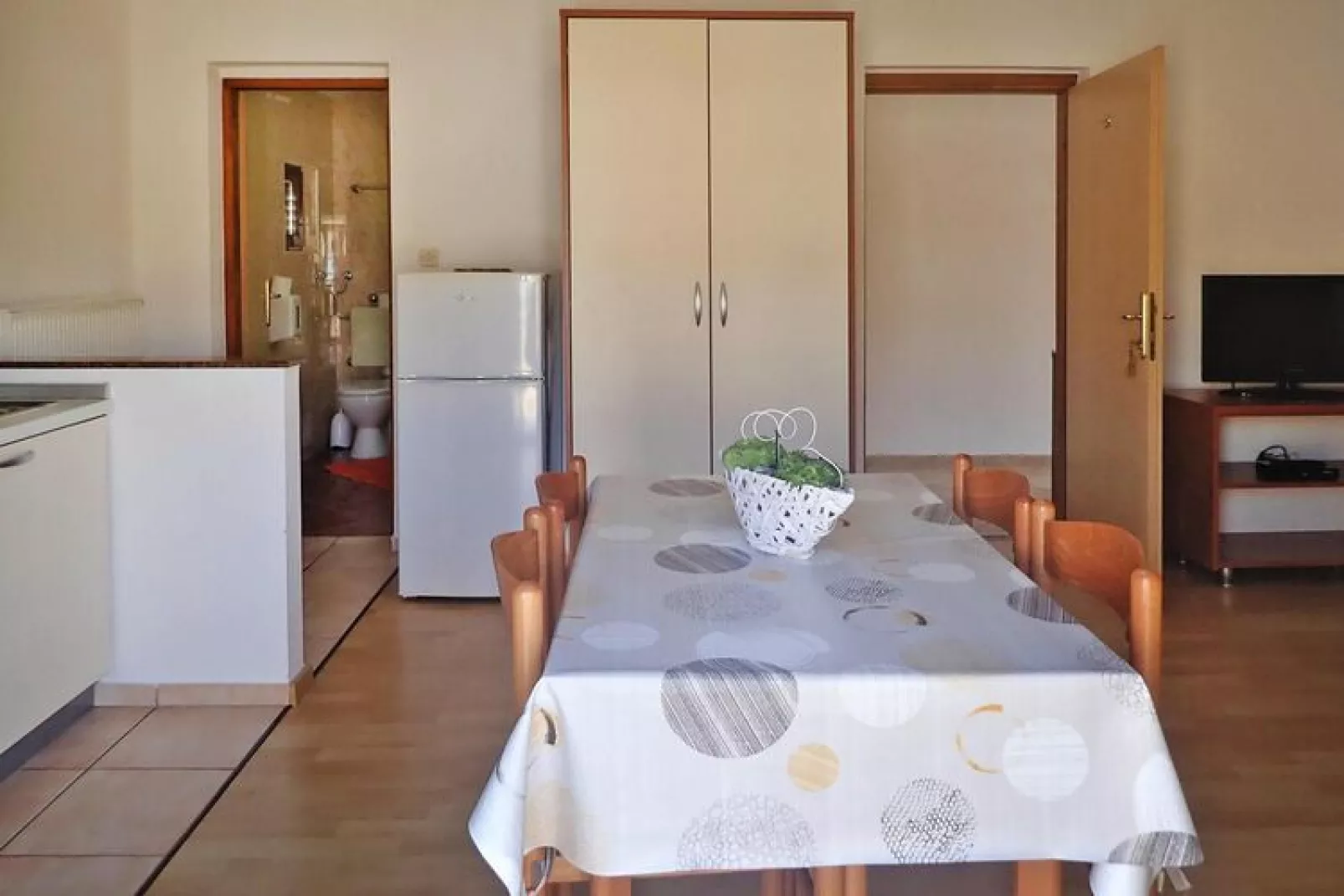 Apartment im Haus Pink Starigrad Paklenica SD17-A03 - 3 Pers-Living room