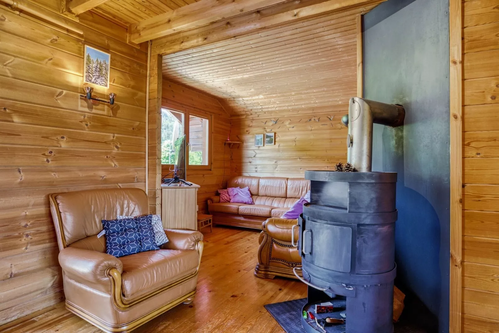Chalet l'Aigle - Saint-Maurice-sur-Moselle-Living room