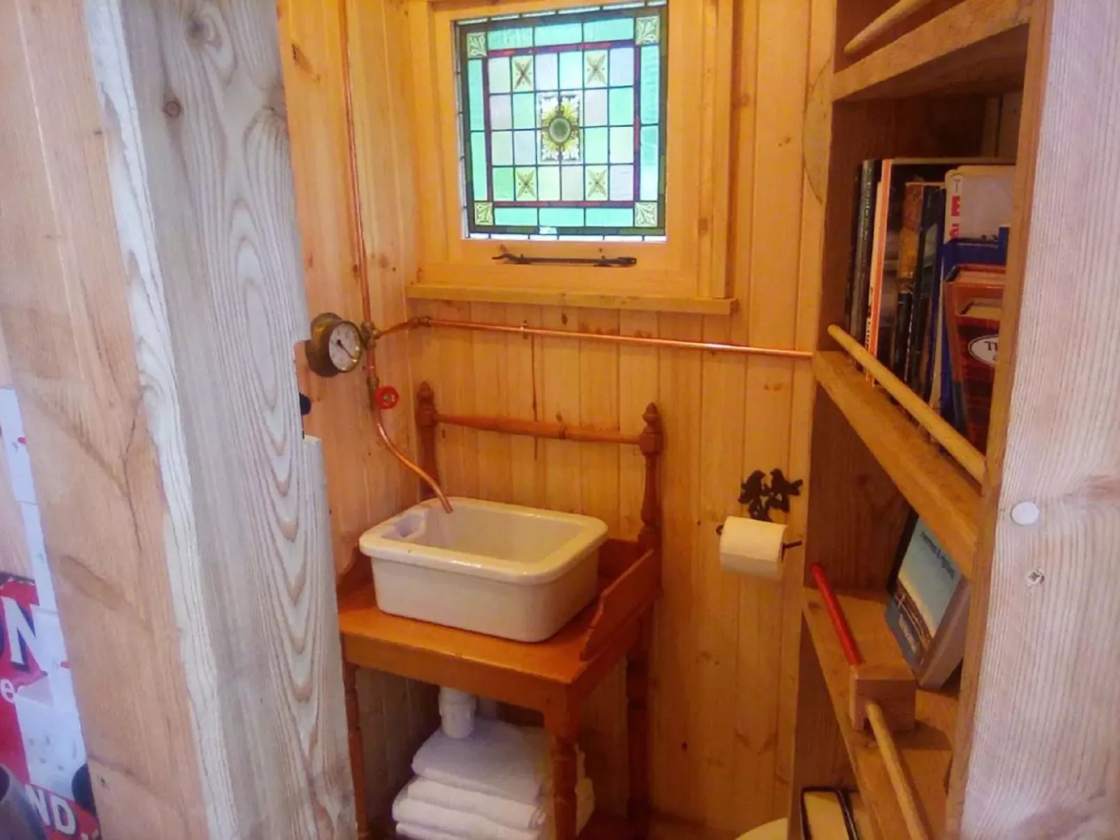 Shepherds Hut-Inside