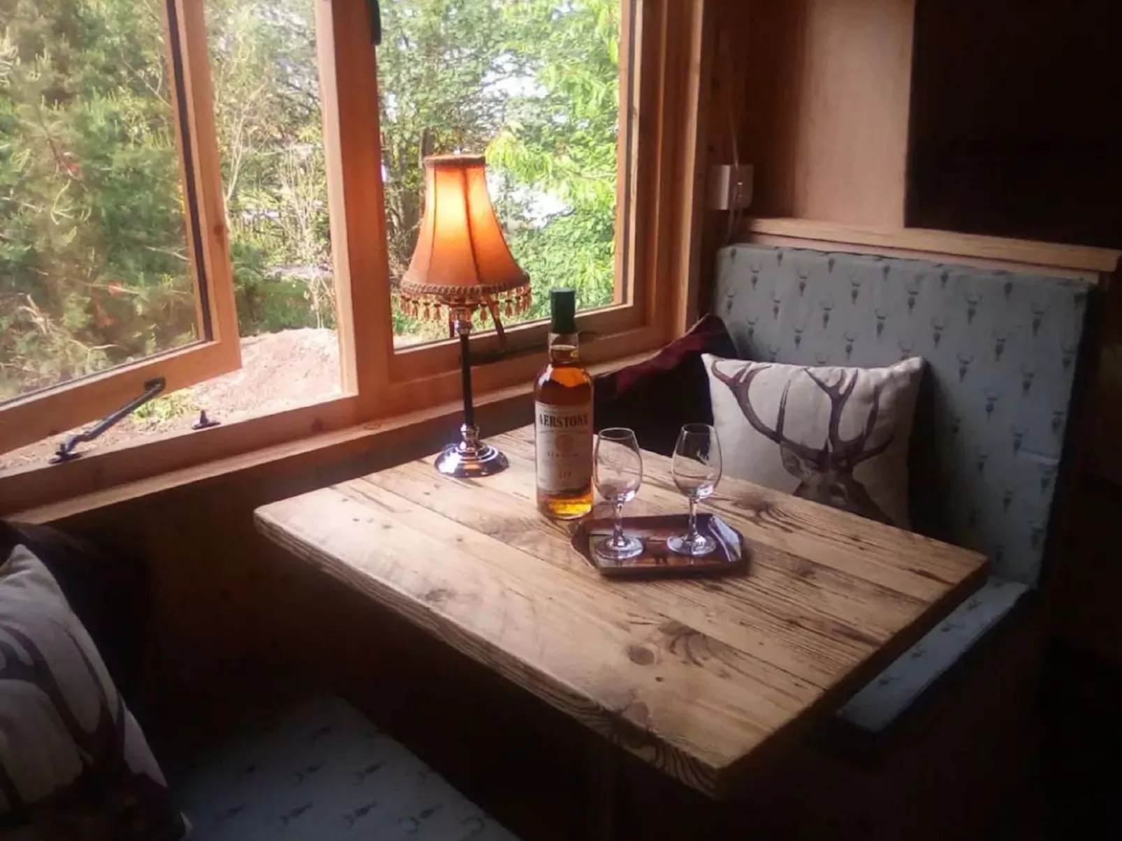 Shepherds Hut-Inside