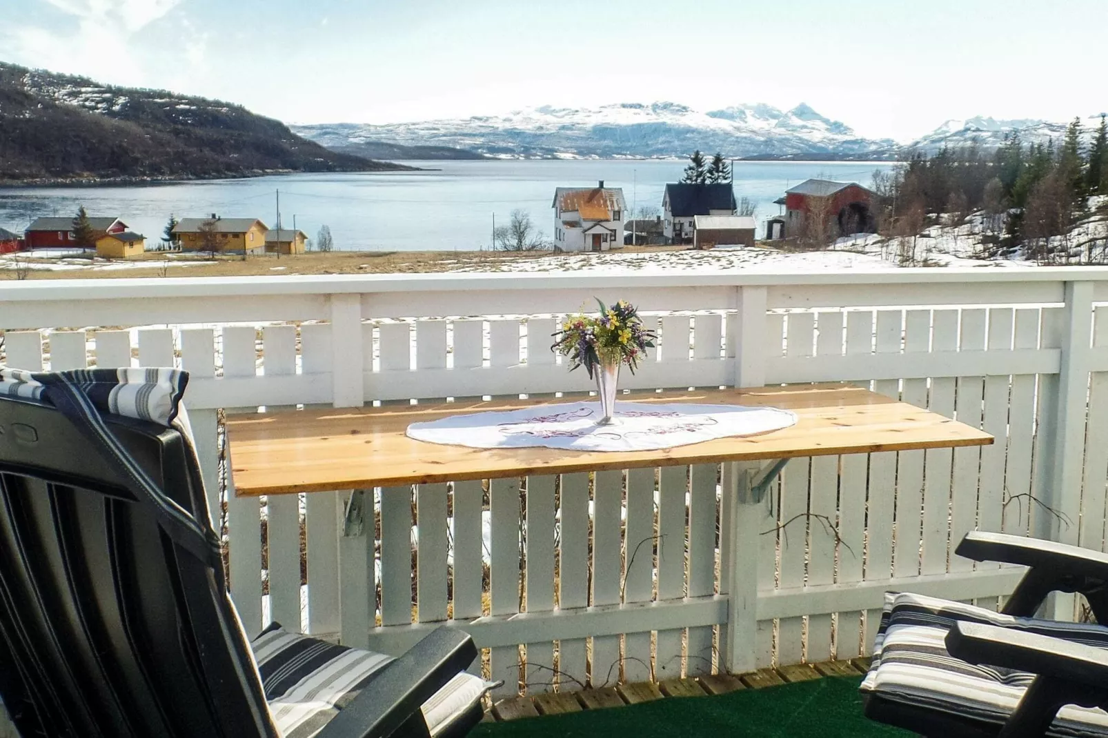 4 person holiday home in Skatvik-By Traum-Water view