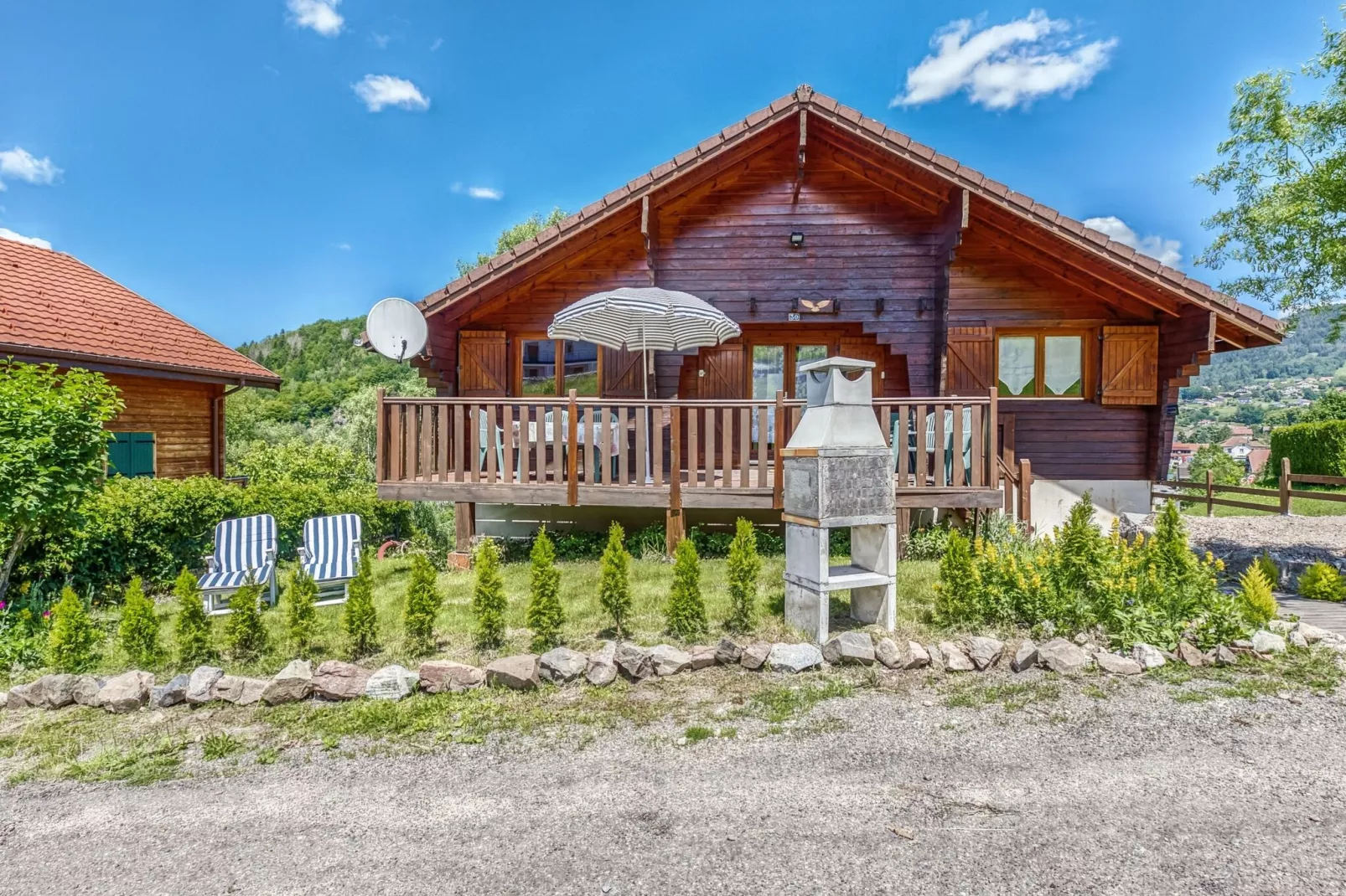 L'Aigle chalet ensemble - Saint-Maurice-sur-Moselle-Exterior summer