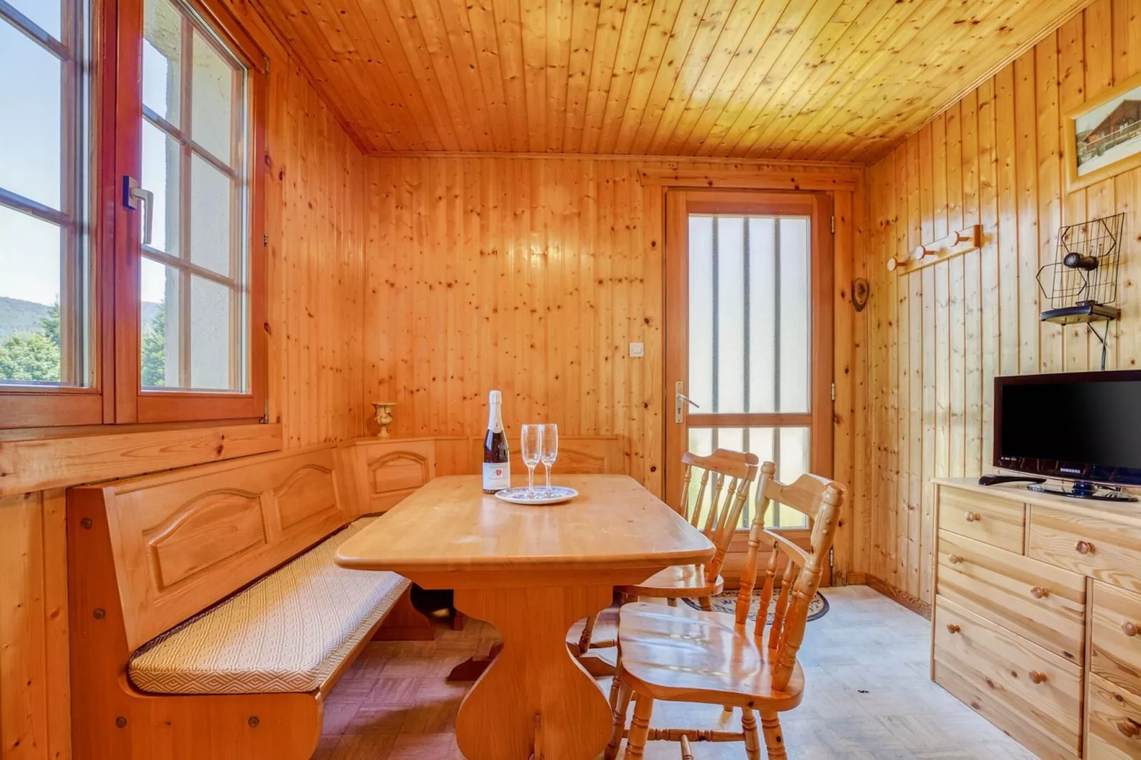 L'Aigle chalet ensemble - Saint-Maurice-sur-Moselle-Living room
