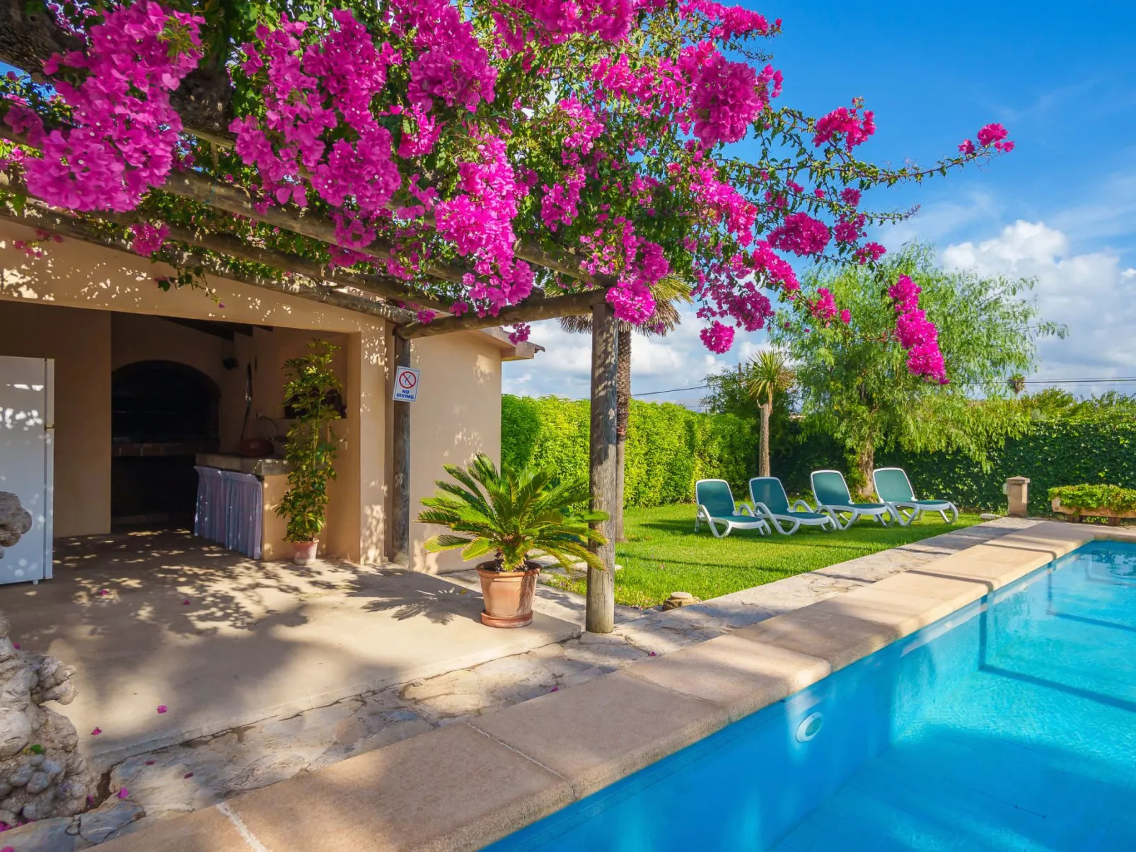 La Truyola Pool Finca-Outside