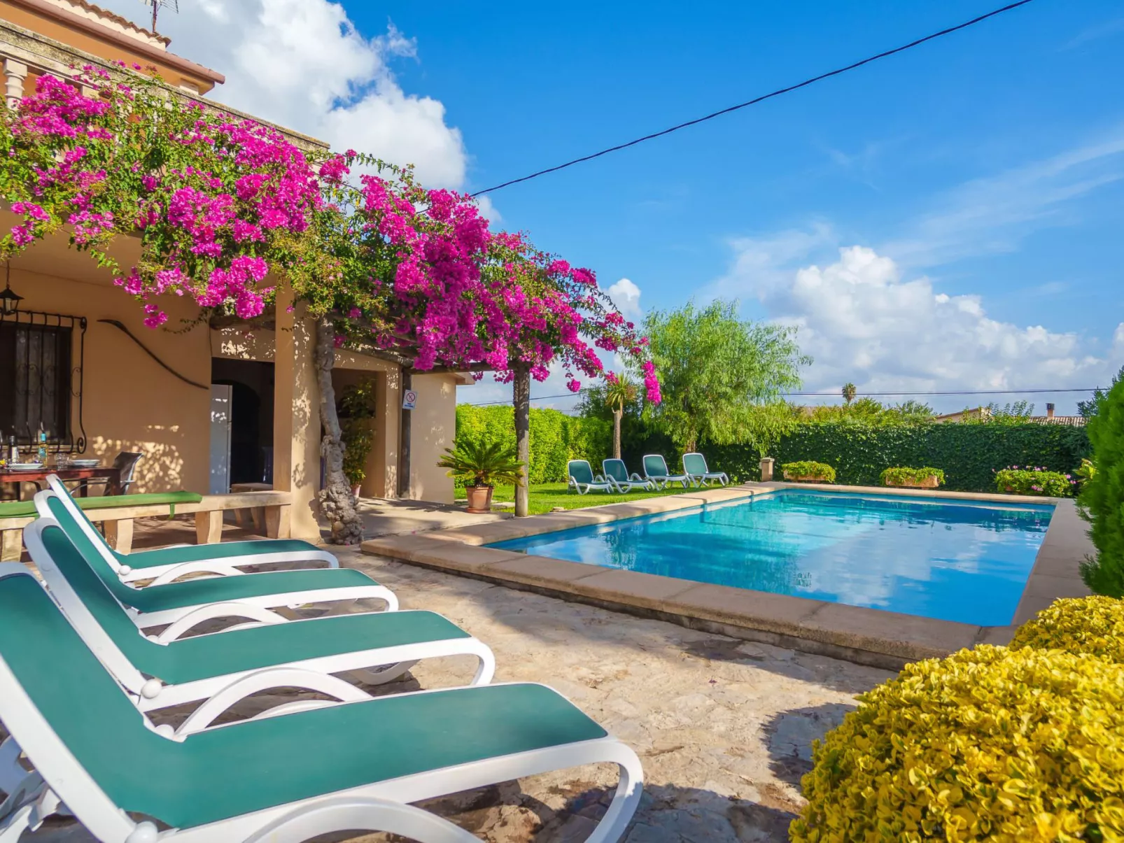 La Truyola Pool Finca-Outside