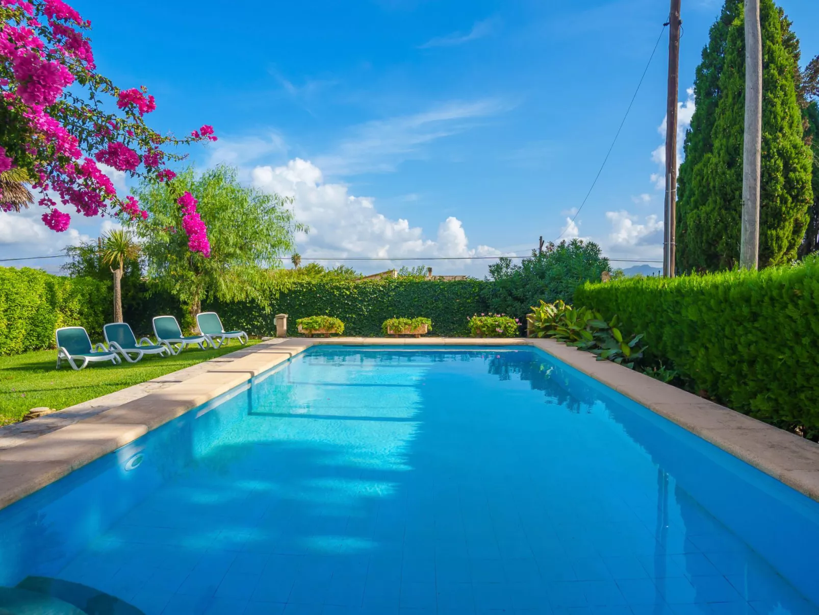 La Truyola Pool Finca-Outside