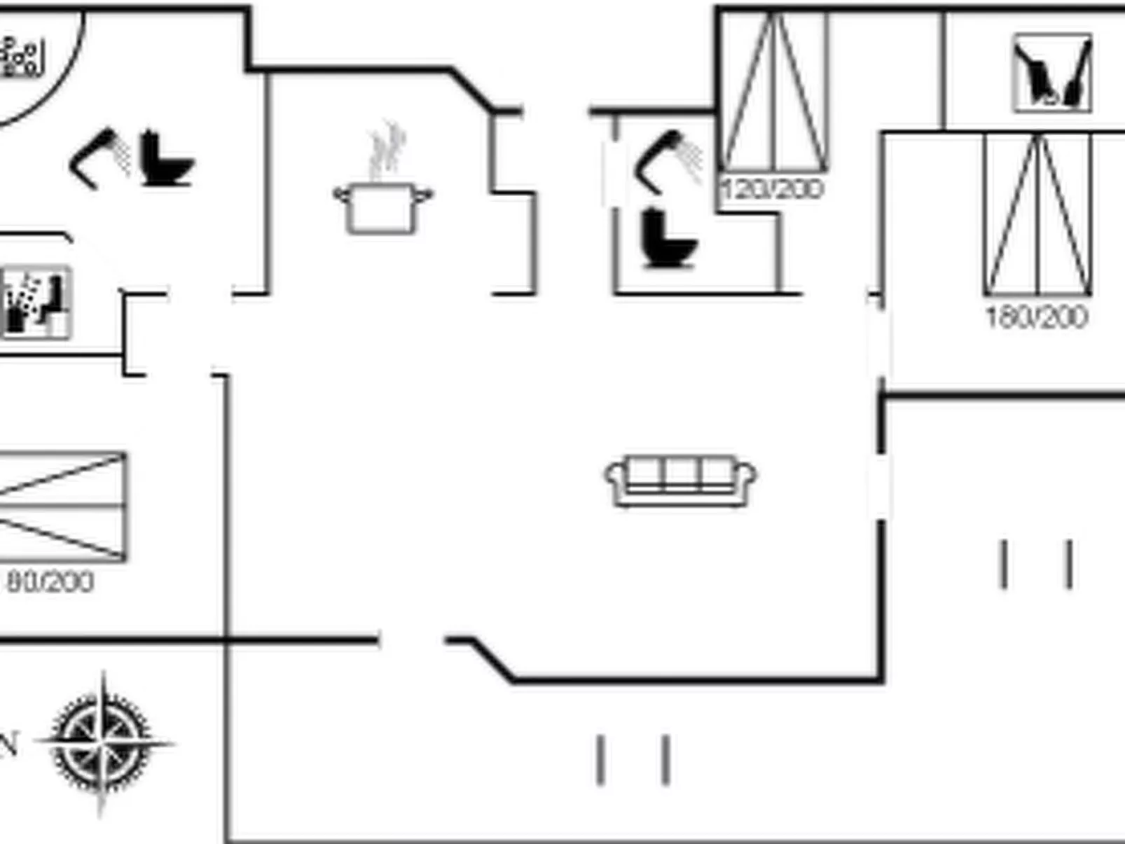 "Heidy" - 450m from the sea-Inside