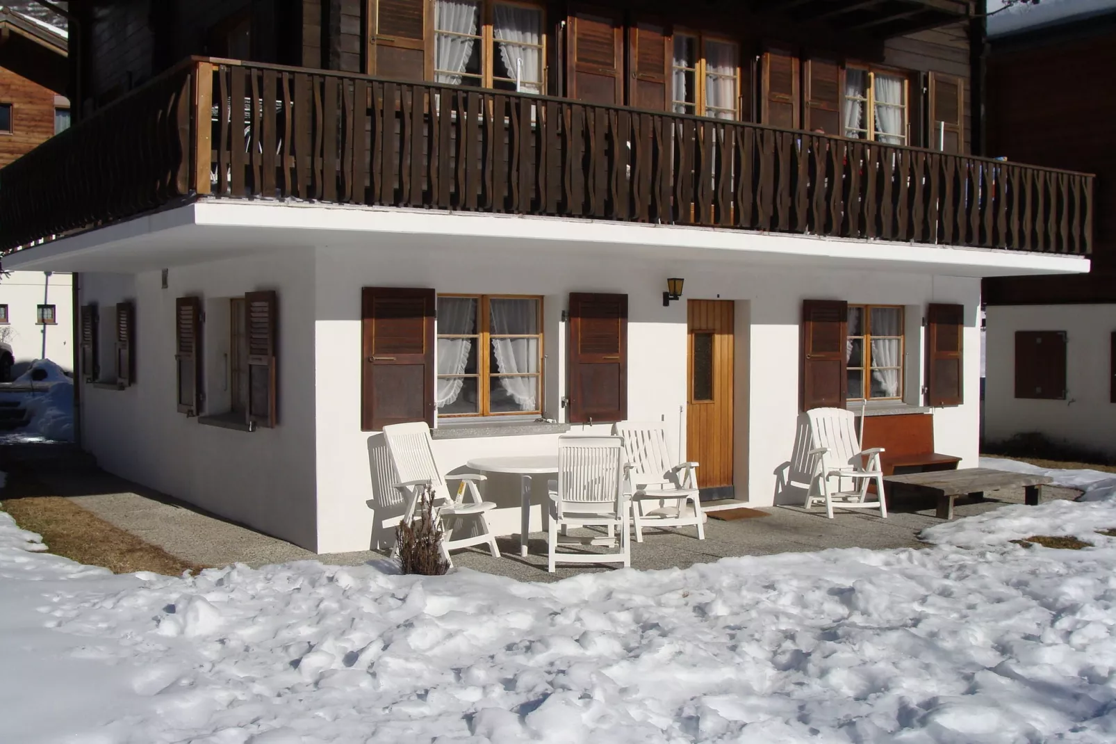 Appartement Chalet Kirsanna-Exterior winter