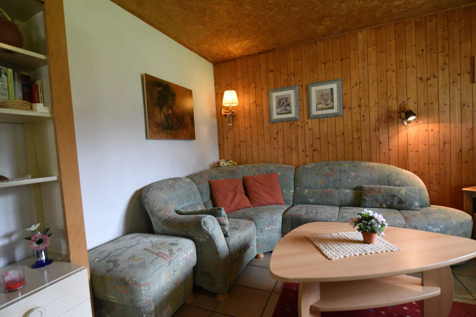 Appartement Chalet Kirsanna-Living room