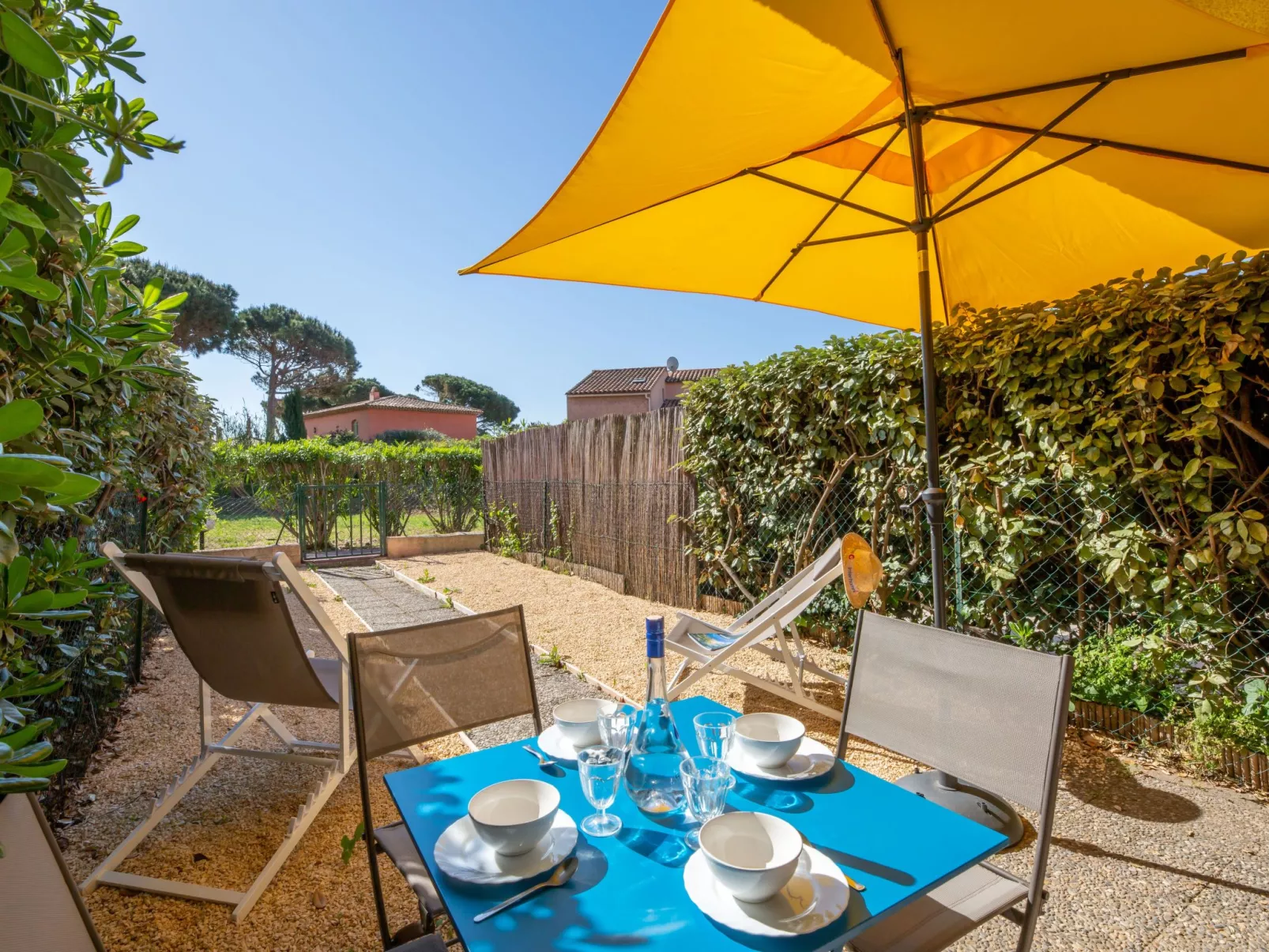 Les Jardins de la Nartelle Plage-Draußen